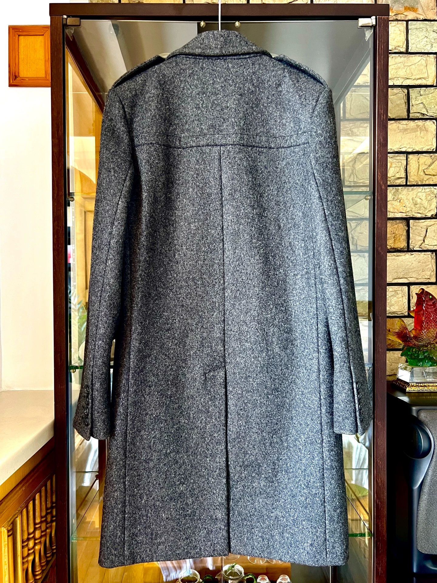 Saint Laurent Paris Saint Laurent Paris Navy coat Size US M / EU 48-50 / 2 - 4 Thumbnail