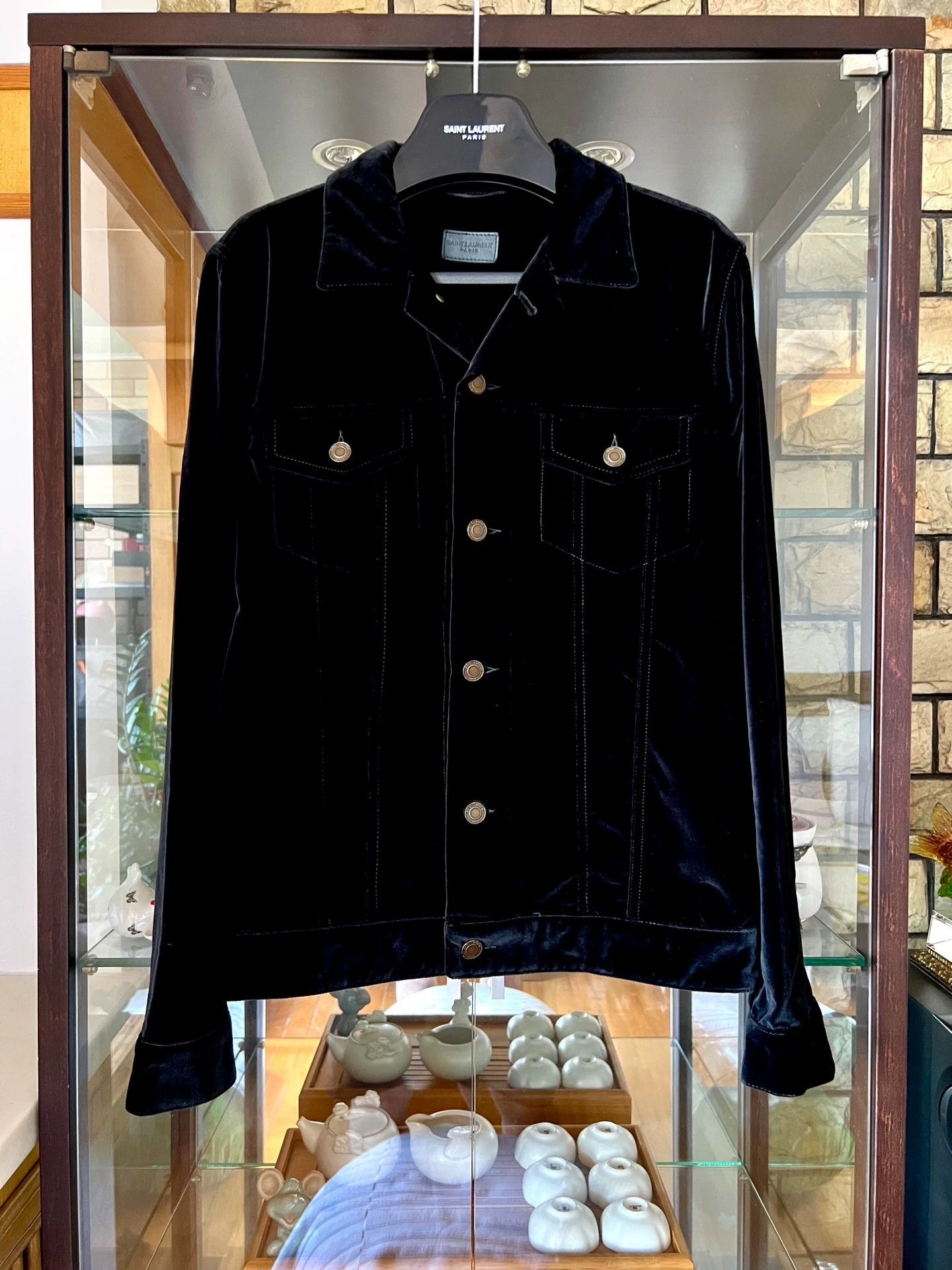Saint Laurent Paris Saint Laurent Paris Note rivet jacket Size US M / EU 48-50 / 2 - 2 Thumbnail