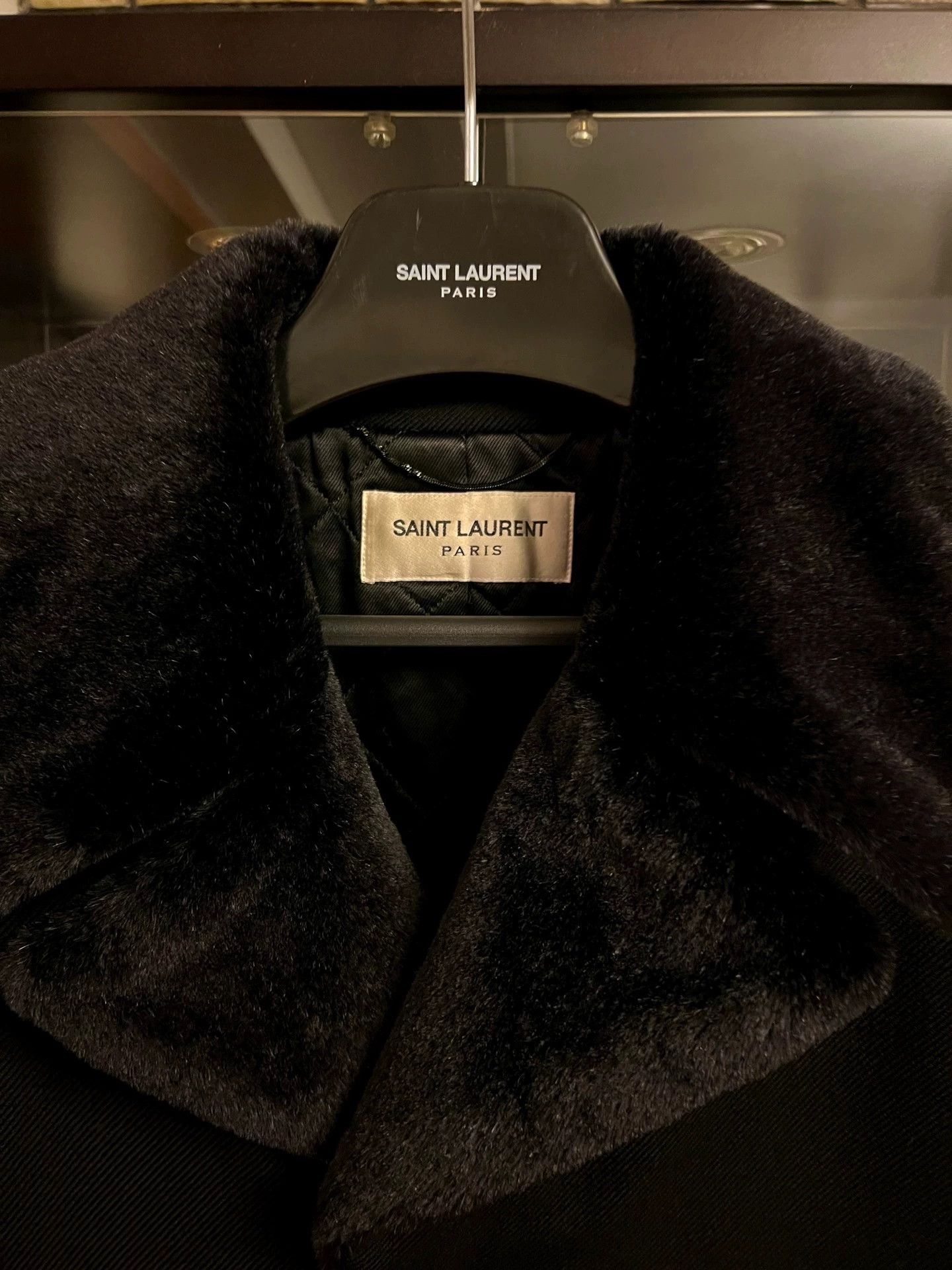 Saint Laurent Paris Saint Laurent Paris Collar coat Size US L / EU 52-54 / 3 - 3 Thumbnail