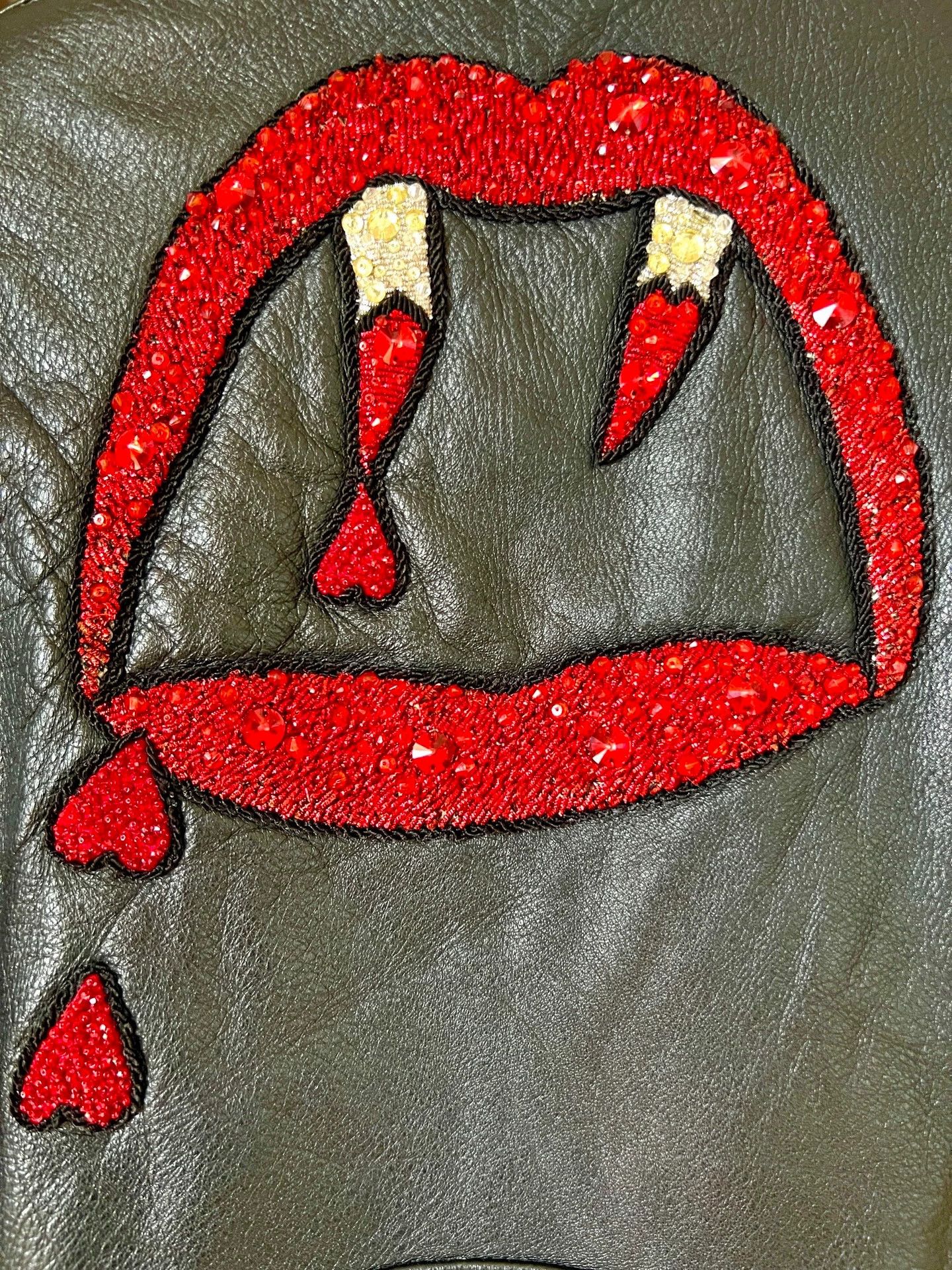 Saint Laurent Paris Saint Laurent Paris Blood Tooth Skin Coat Size US S / EU 44-46 / 1 - 4 Thumbnail