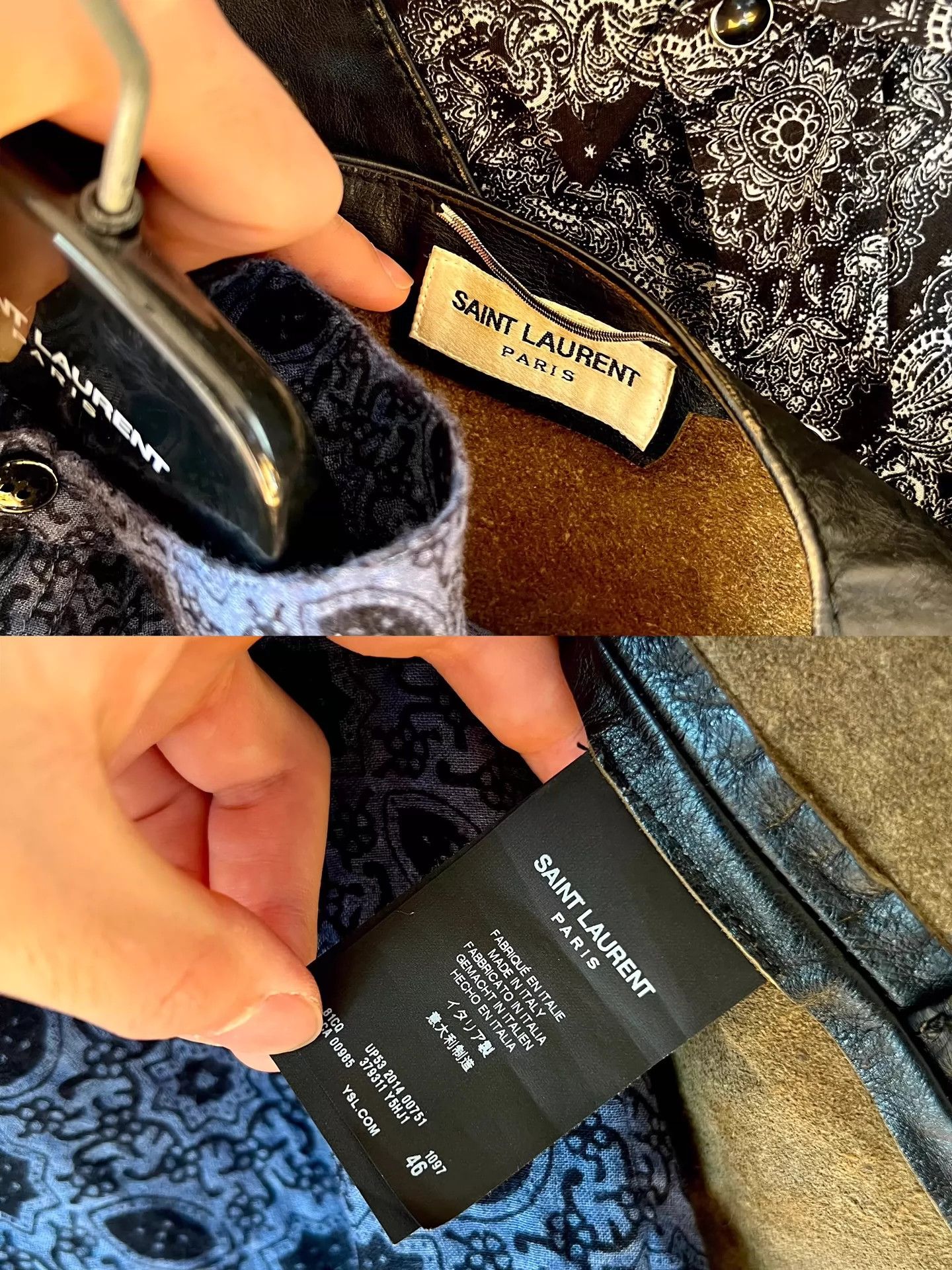 Saint Laurent Paris Saint Laurent Paris Carved vest Size US L / EU 52-54 / 3 - 3 Thumbnail