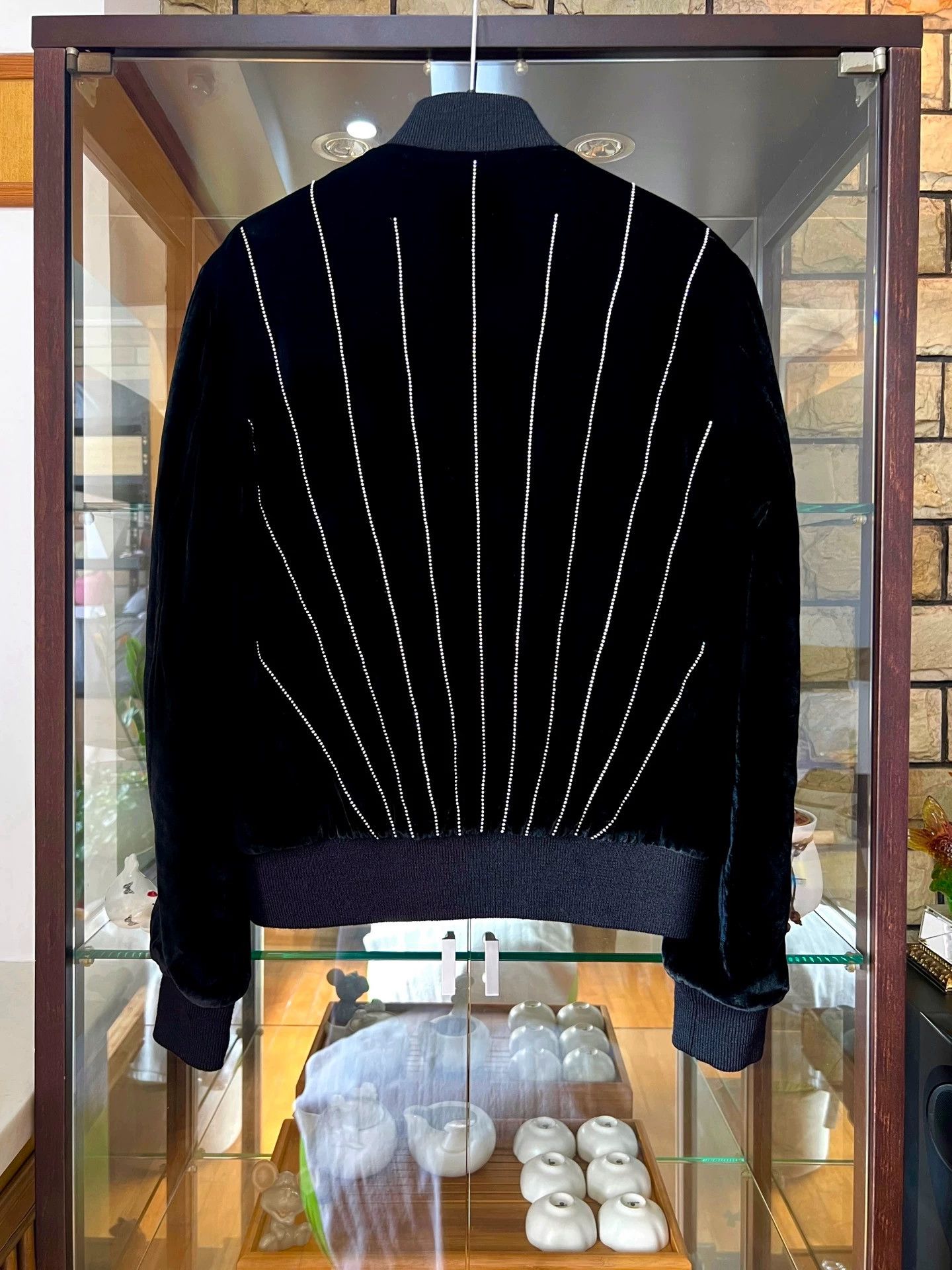 Saint Laurent Paris Saint Laurent Paris Velvet jacket Size US M / EU 48-50 / 2 - 3 Thumbnail