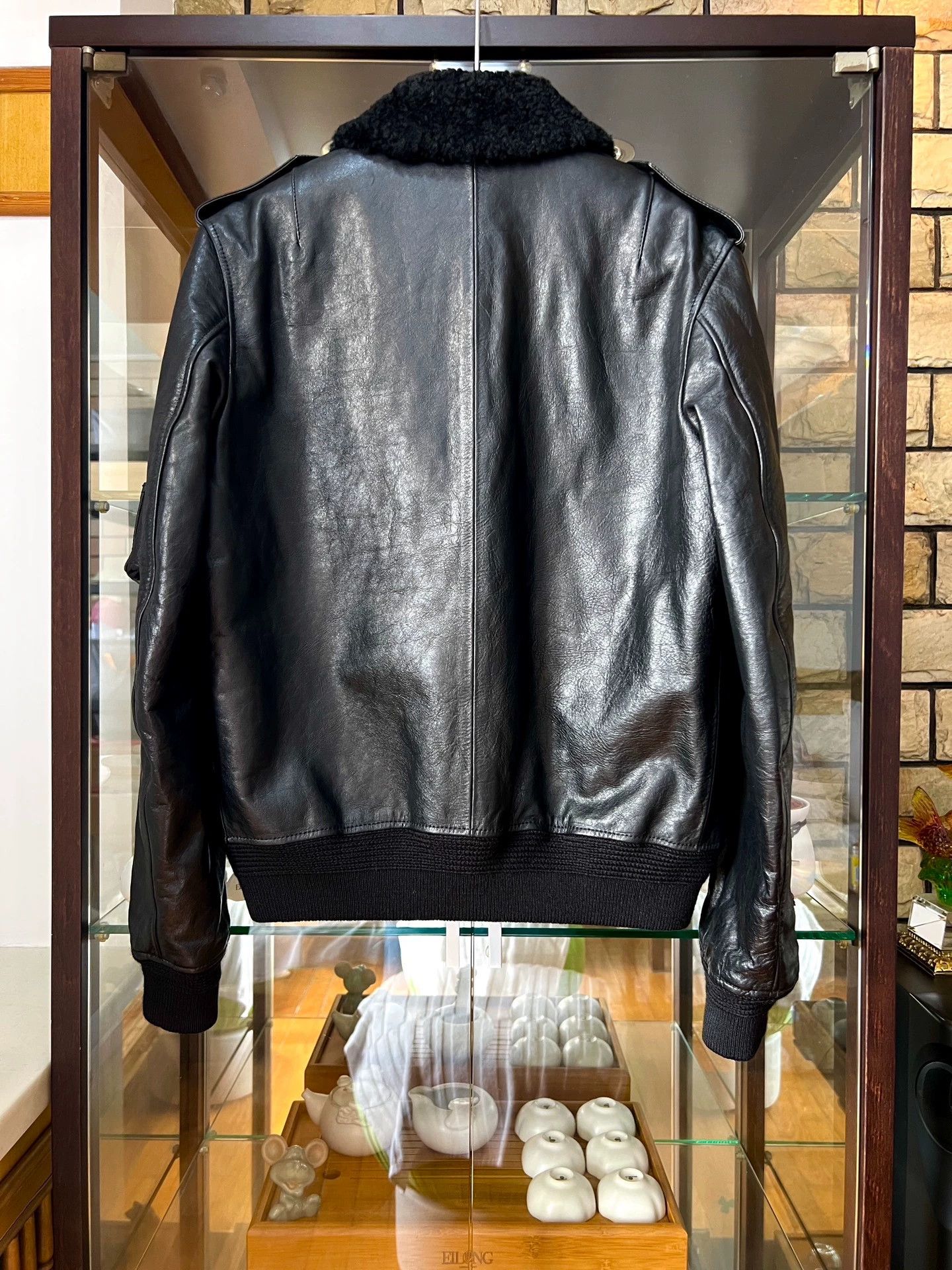 Saint Laurent Paris Saint Laurent Paris Pilot leather jacket Size US M / EU 48-50 / 2 - 4 Thumbnail
