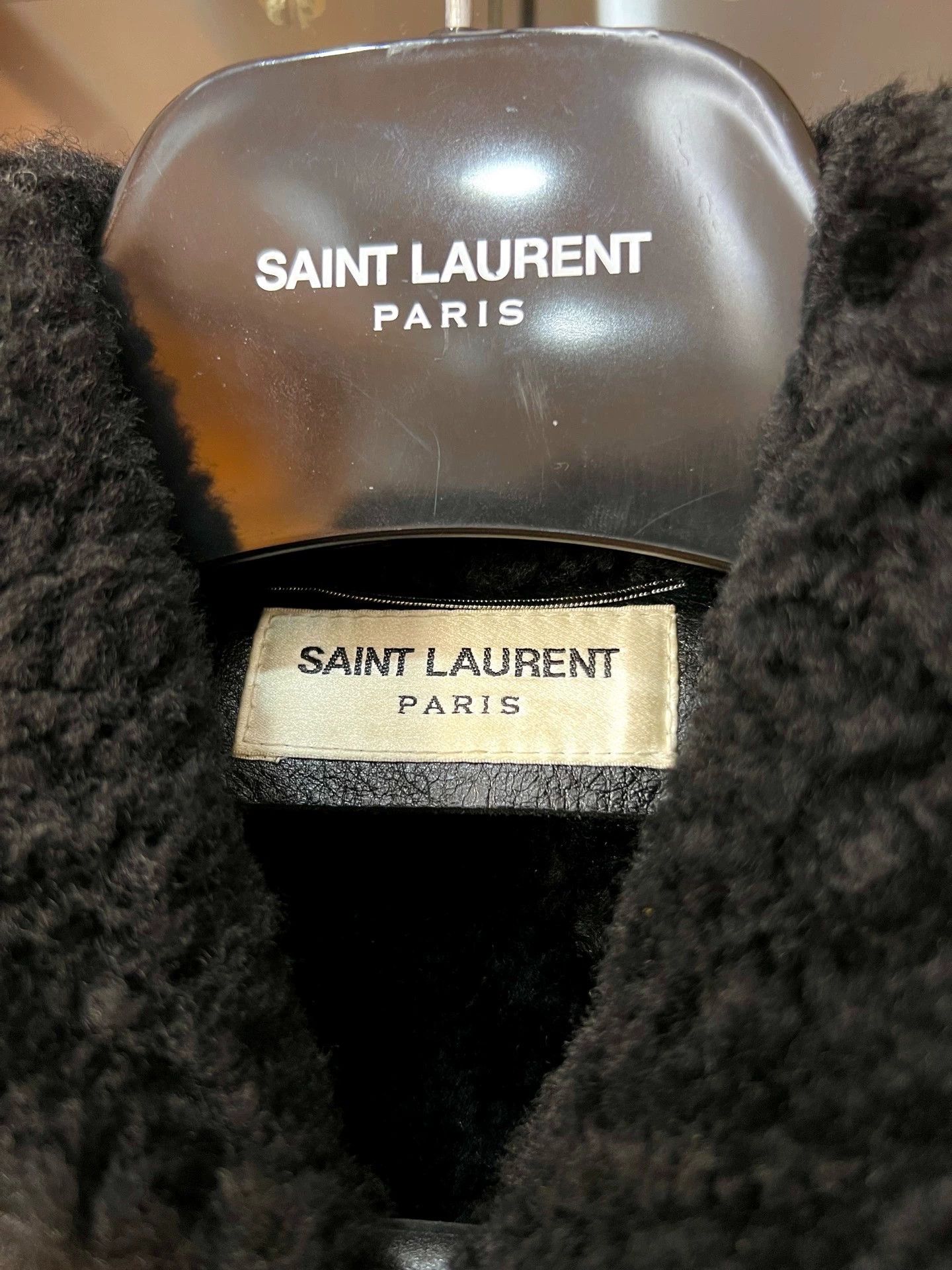Saint Laurent Paris Saint Laurent Paris Pilot leather jacket Size US M / EU 48-50 / 2 - 3 Thumbnail