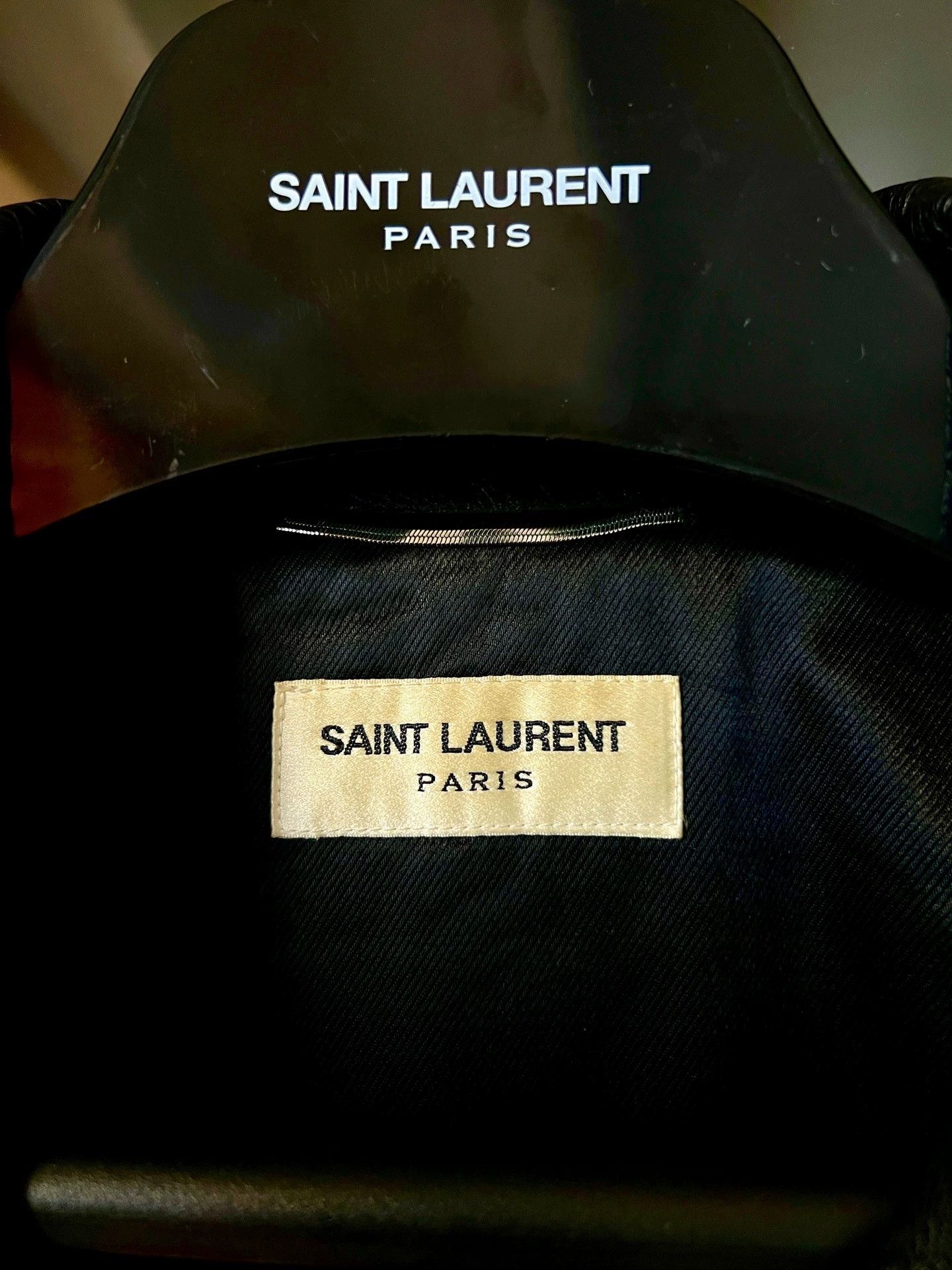 Saint Laurent Paris Saint Laurent Paris Blood Tooth Skin Coat Size US L / EU 52-54 / 3 - 3 Thumbnail