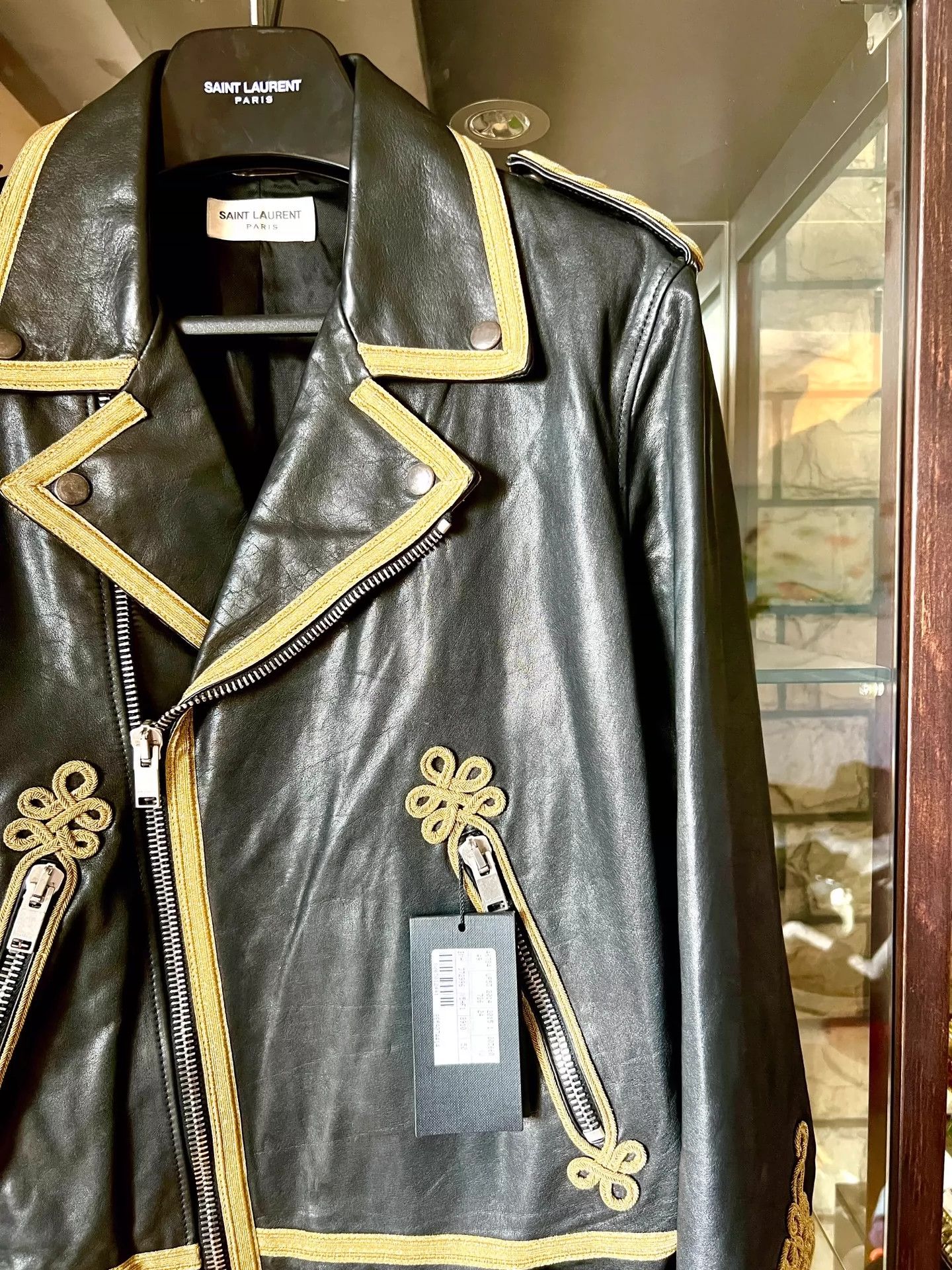 Saint Laurent Paris Saint Laurent Paris Palace leather jacket Size US L / EU 52-54 / 3 - 2 Thumbnail