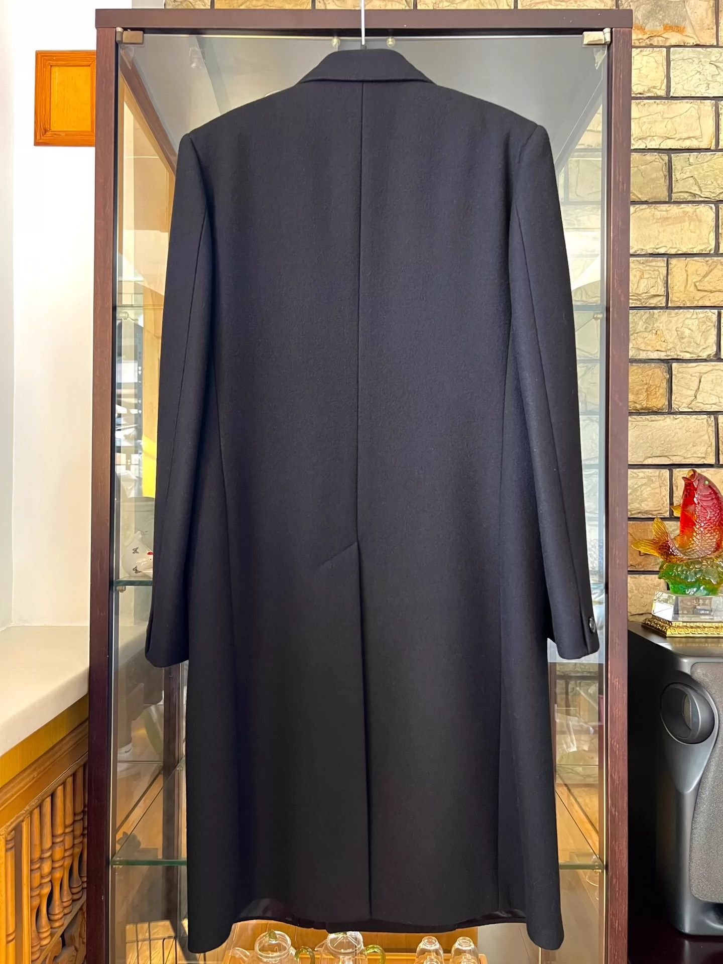Saint Laurent Paris Saint Laurent Paris Gun collar wool coat Size US XL / EU 56 / 4 - 3 Thumbnail