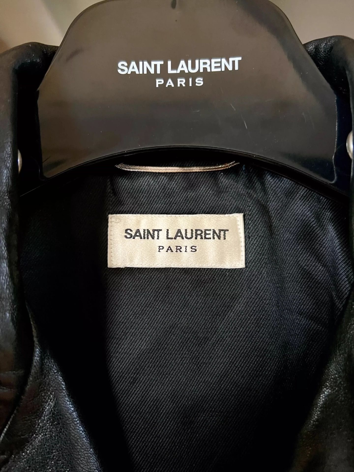 Saint Laurent Paris Saint Laurent Paris Lamb skin jacket Size US L / EU 52-54 / 3 - 3 Thumbnail