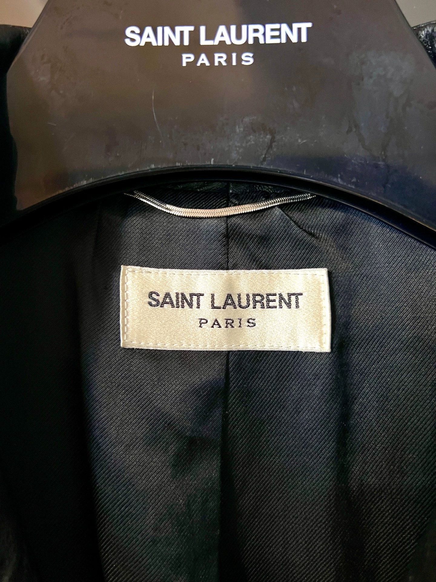 Saint Laurent Paris Saint Laurent Paris Multi element leather jacket Size US S / EU 44-46 / 1 - 2 Thumbnail