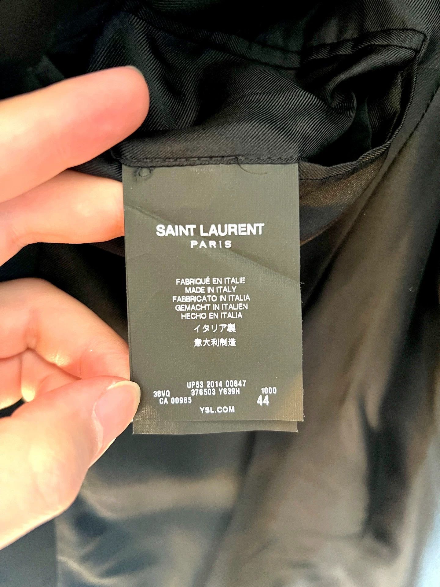 Saint Laurent Paris Saint Laurent Paris Western-style clothes Size US S / EU 44-46 / 1 - 4 Thumbnail