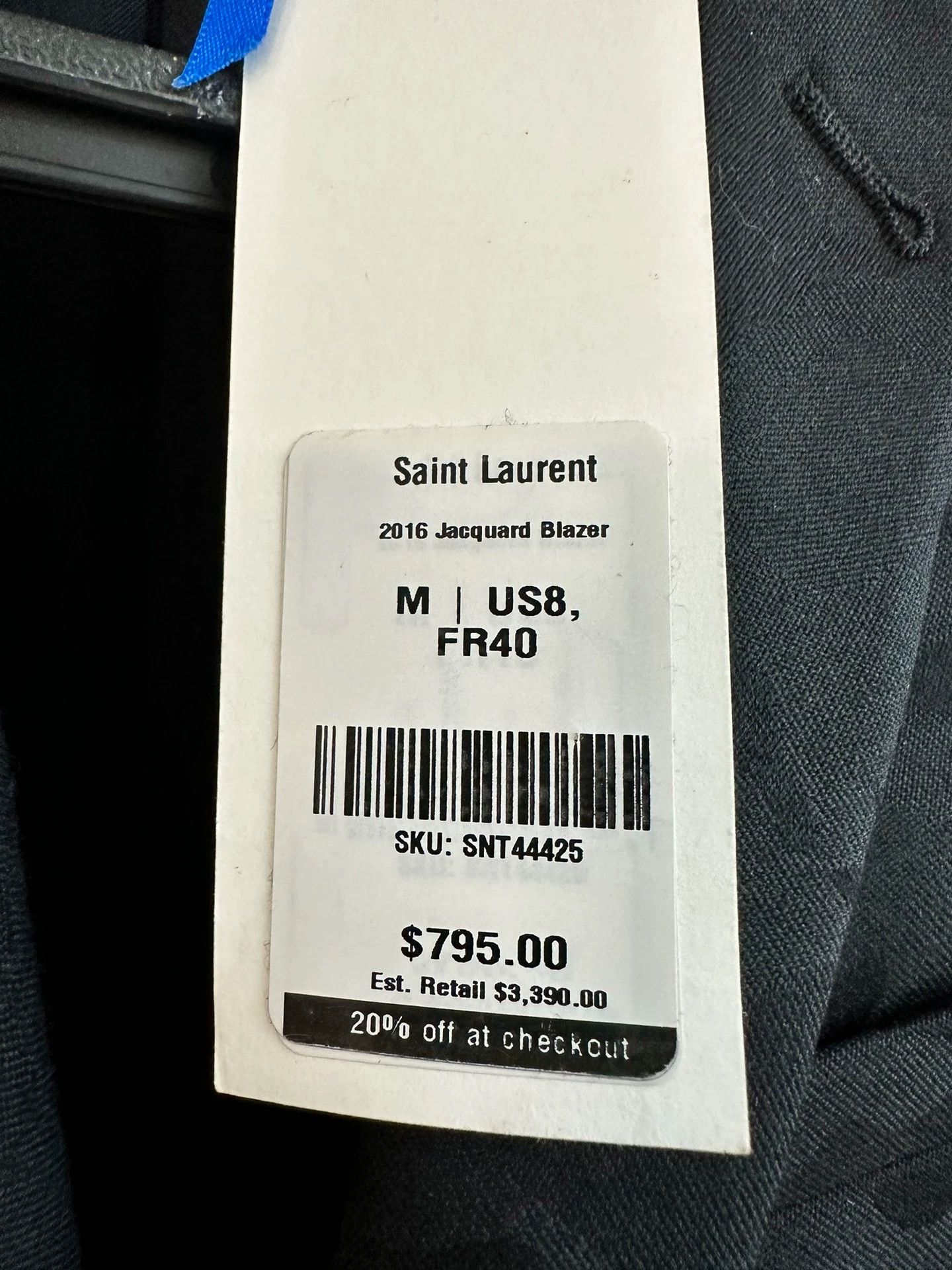 Saint Laurent Paris Saint Laurent Paris Jacquard suit Size US M / EU 48-50 / 2 - 2 Thumbnail