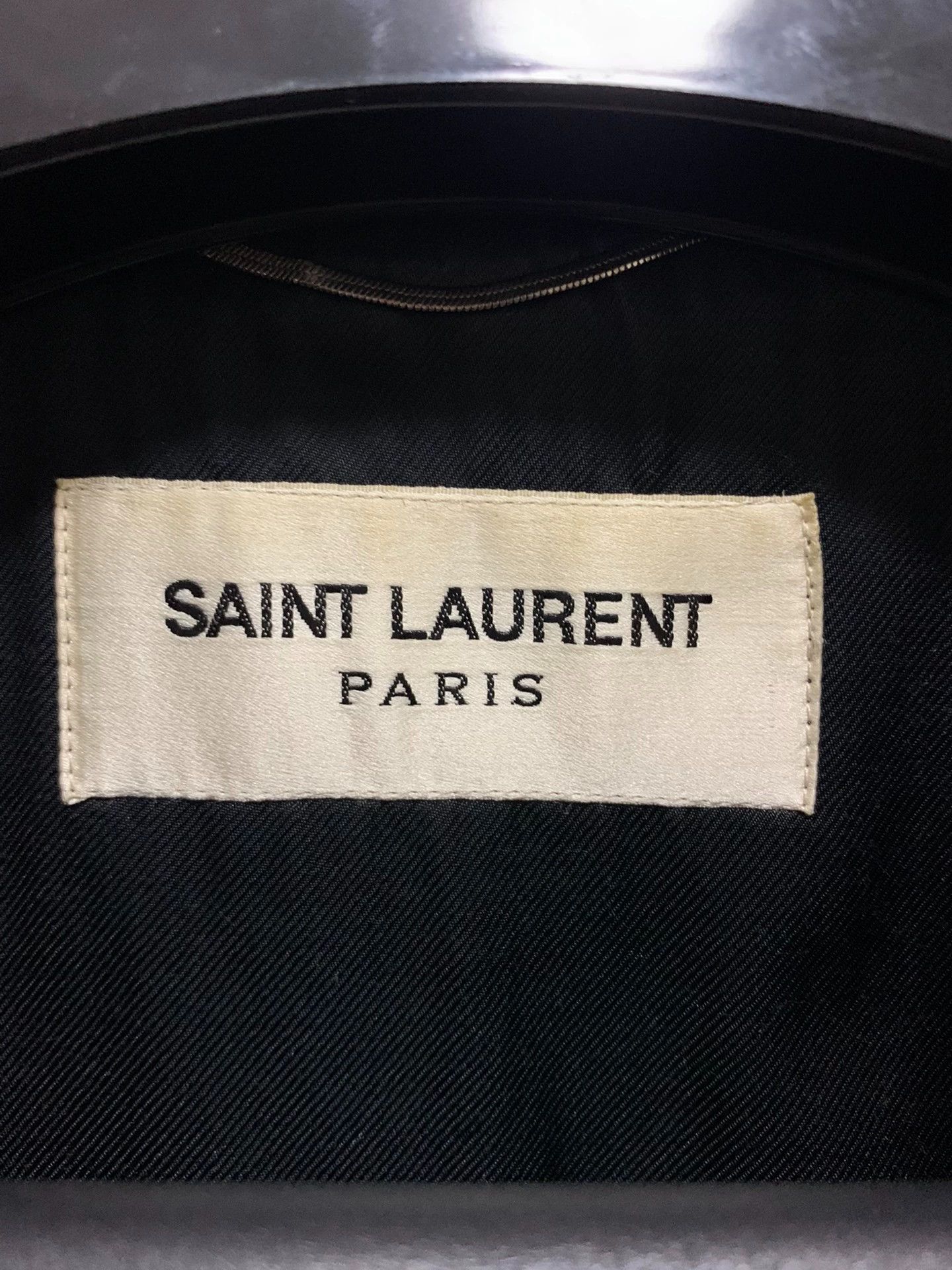 Saint Laurent Paris Saint Laurent Paris double-breasted coat Size US L / EU 52-54 / 3 - 3 Thumbnail