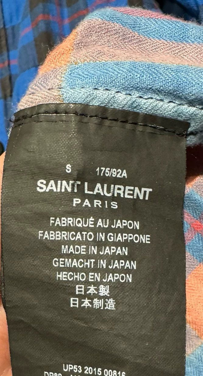 Saint Laurent Paris Saint Laurent Paris Rendering gradient shirt Size US S / EU 44-46 / 1 - 3 Thumbnail