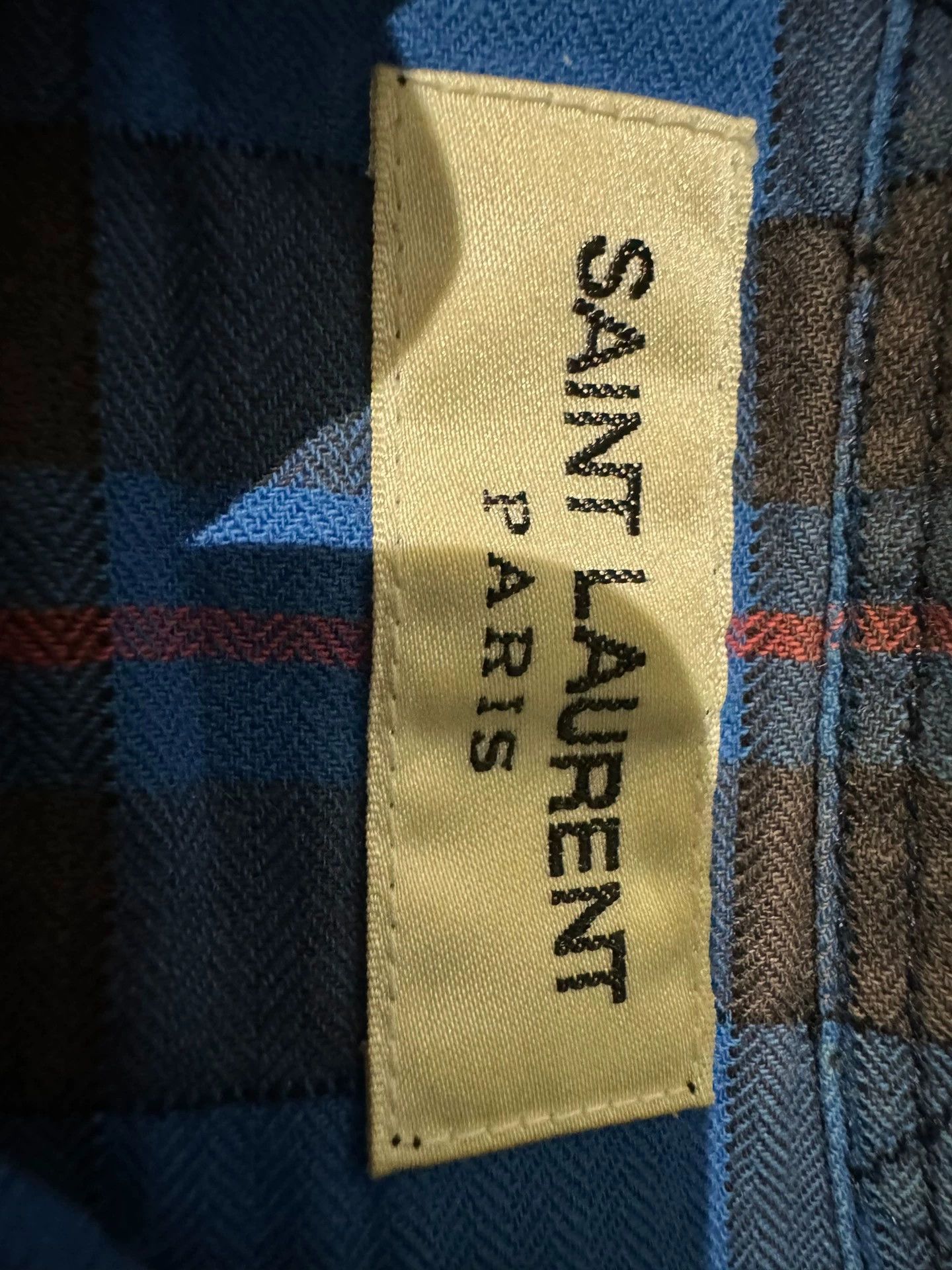 Saint Laurent Paris Saint Laurent Paris Rendering gradient shirt Size US S / EU 44-46 / 1 - 2 Thumbnail
