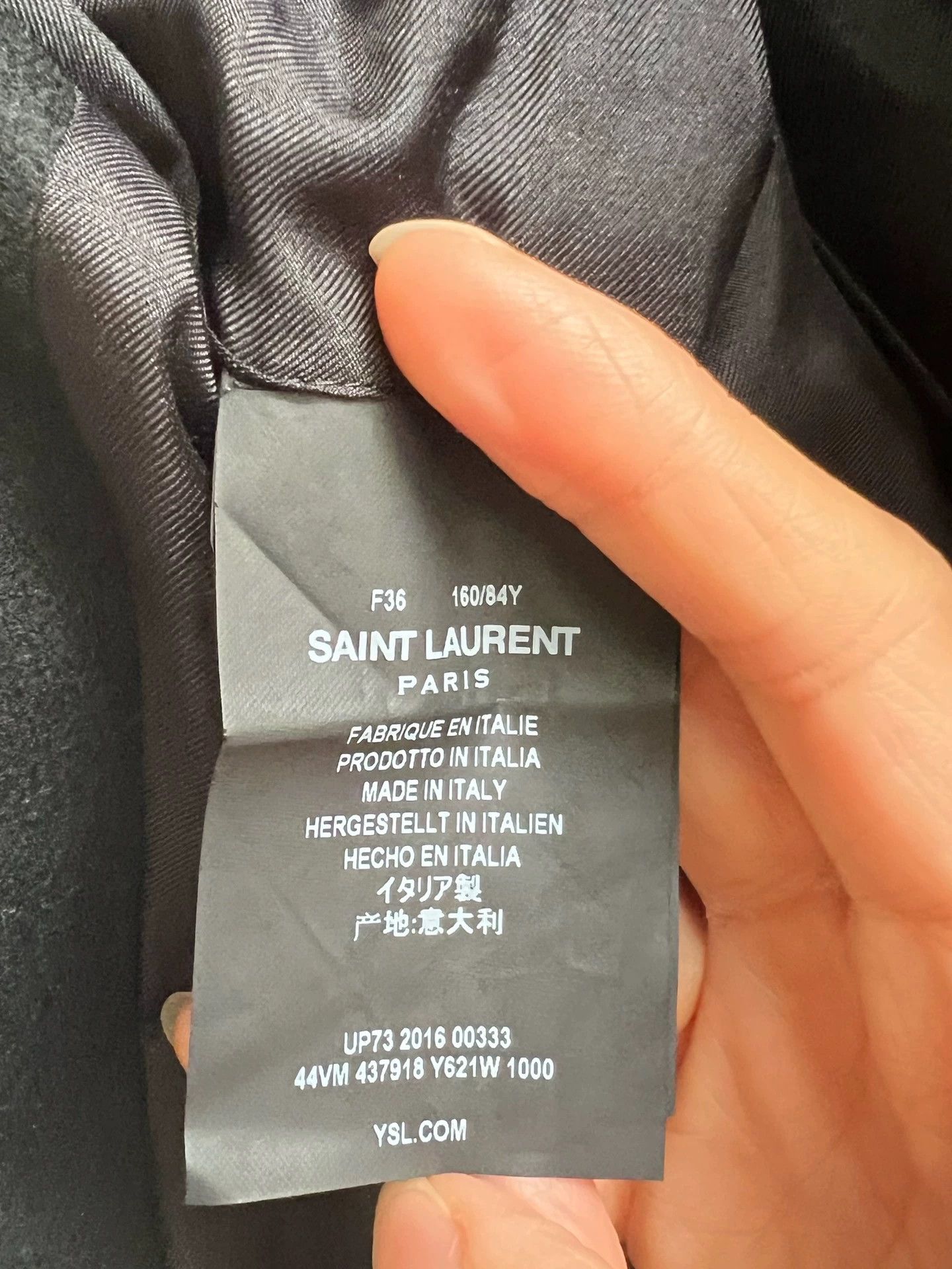 Saint Laurent Paris Saint Laurent Paris Wool suit Size US S / EU 44-46 / 1 - 7 Thumbnail