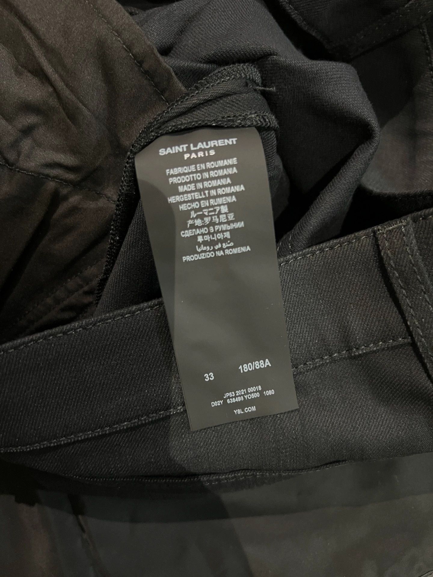 Saint Laurent Paris Saint Laurent Paris jeans Size US 32 / EU 48 - 6 Thumbnail