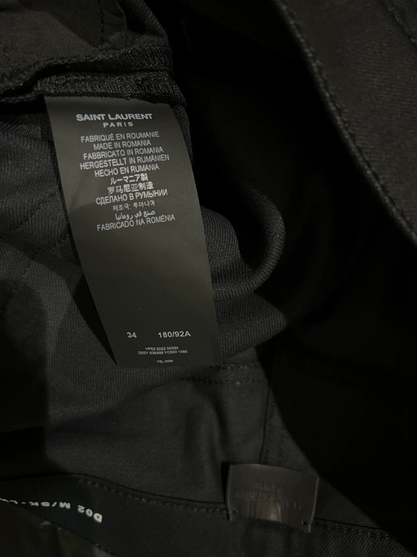 Saint Laurent Paris Saint Laurent Paris jeans Size US 32 / EU 48 - 7 Thumbnail