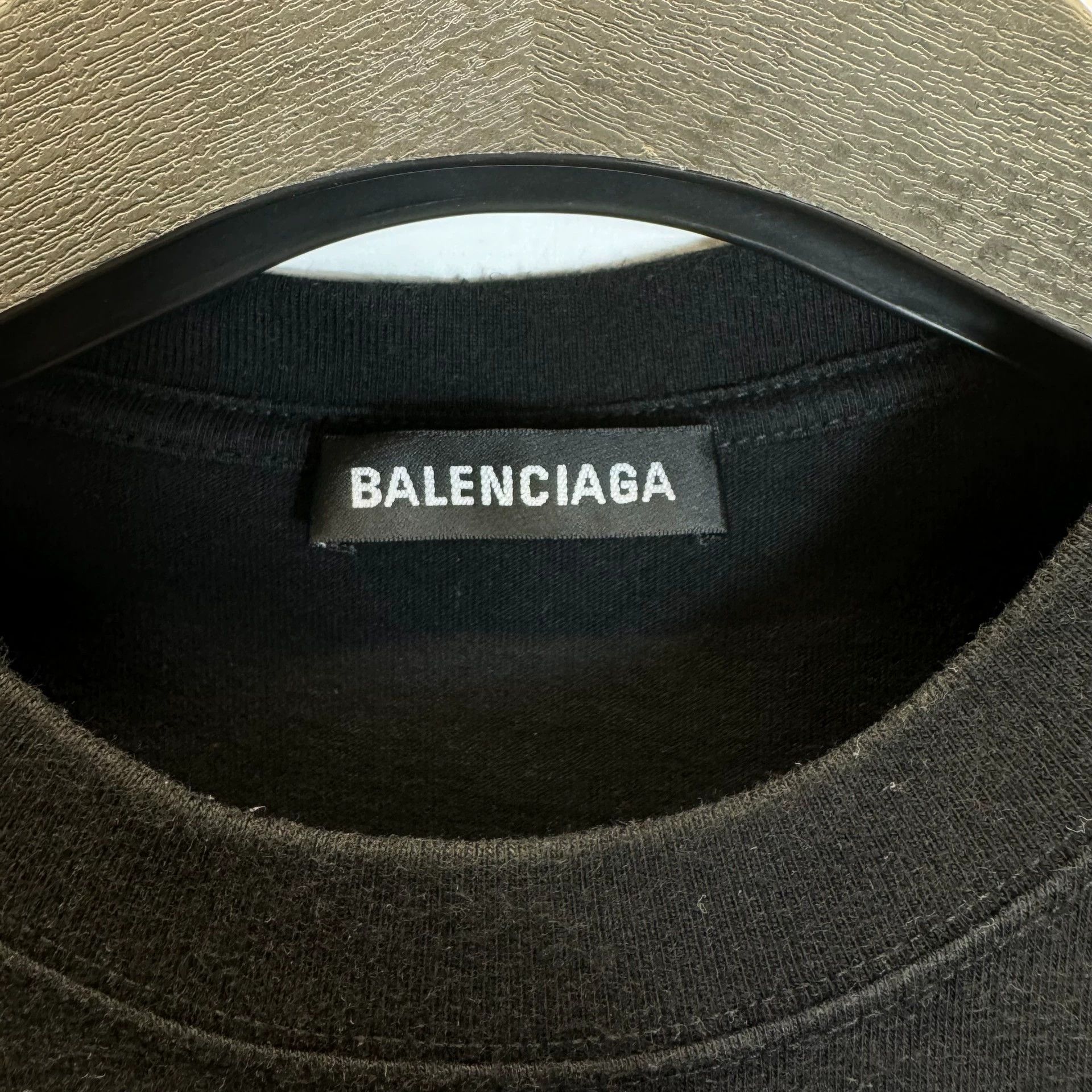Balenciaga Balenciaga CREW Short Sleeves Size US M / EU 48-50 / 2 - 3 Thumbnail