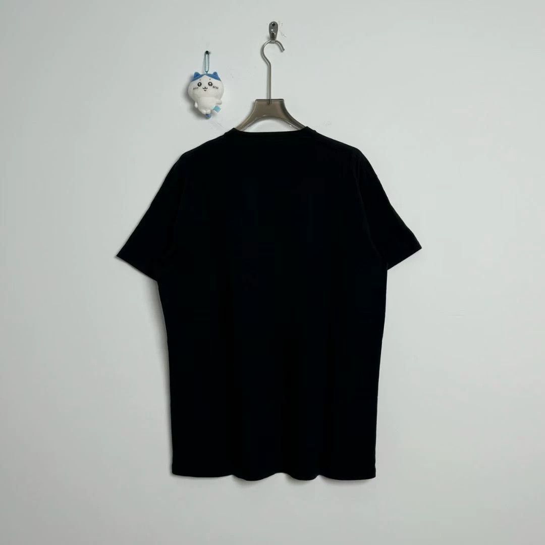 Balenciaga Balenciaga Black and Red Double B Letter Short Sleeve Size US XS / EU 42 / 0 - 3 Thumbnail