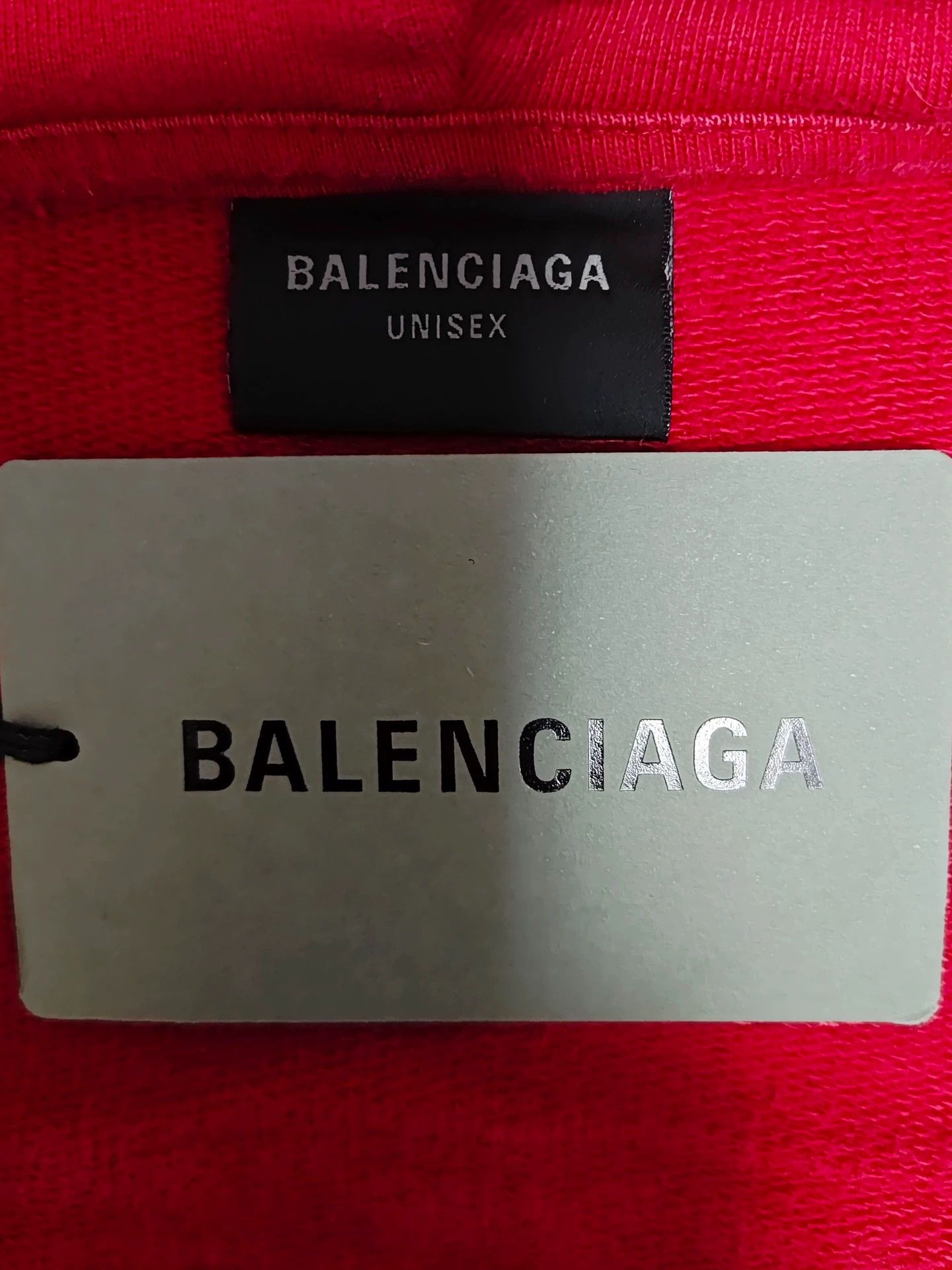 Balenciaga Balenciaga 23ss Red Manchester United Graffiti Dirty Damage Zipper Hoodie Size US XS / EU 42 / 0 - 5 Thumbnail