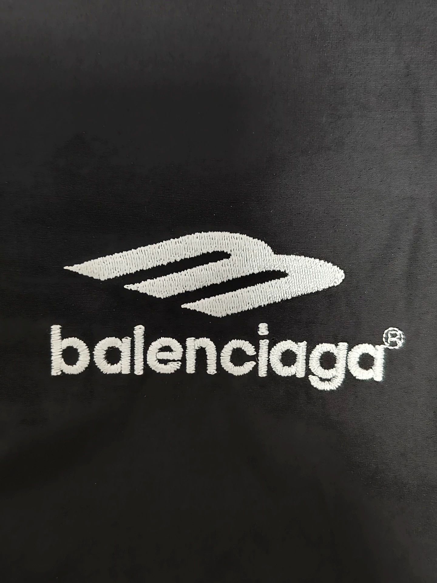Balenciaga Balenciaga 23Fall 3B 2-in-1 Poplin Splicing Embroidered Two Piece Long Sleeve Jacket Size US XXS / EU 40 - 3 Thumbnail