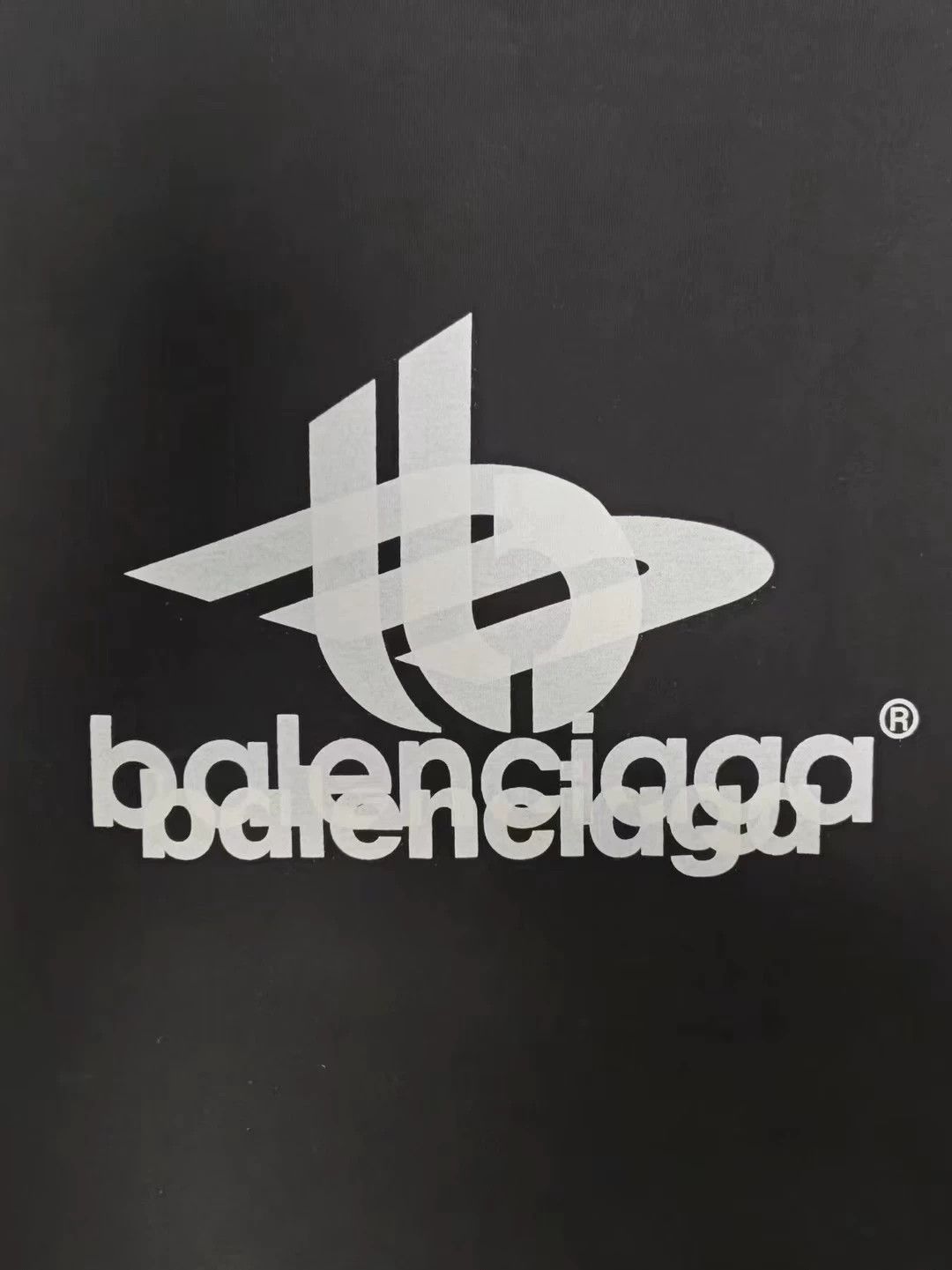 Balenciaga Balenciaga 23ss Phantom Overlapping 3b Logo Vintage Short Sleeve Size US S / EU 44-46 / 1 - 4 Thumbnail
