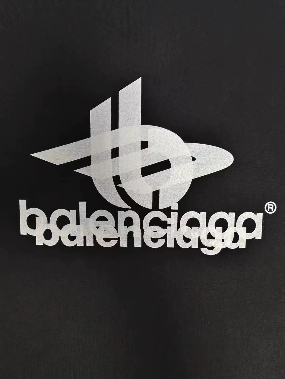 Balenciaga Balenciaga 23ss Phantom Overlapping 3b Logo Vintage Short Sleeve Size US S / EU 44-46 / 1 - 3 Thumbnail