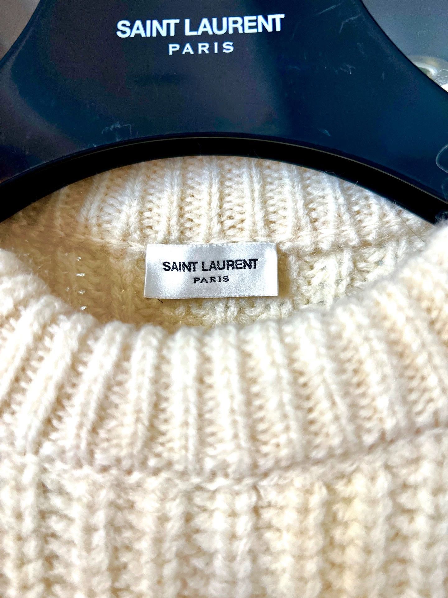 Saint Laurent Paris Saint Laurent Paris Splicing sweater Size US M / EU 48-50 / 2 - 3 Thumbnail