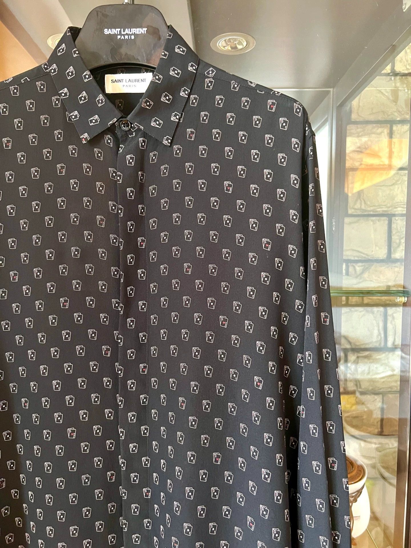 Saint Laurent Paris Saint Laurent Paris Silk shirt Size US M / EU 48-50 / 2 - 2 Thumbnail