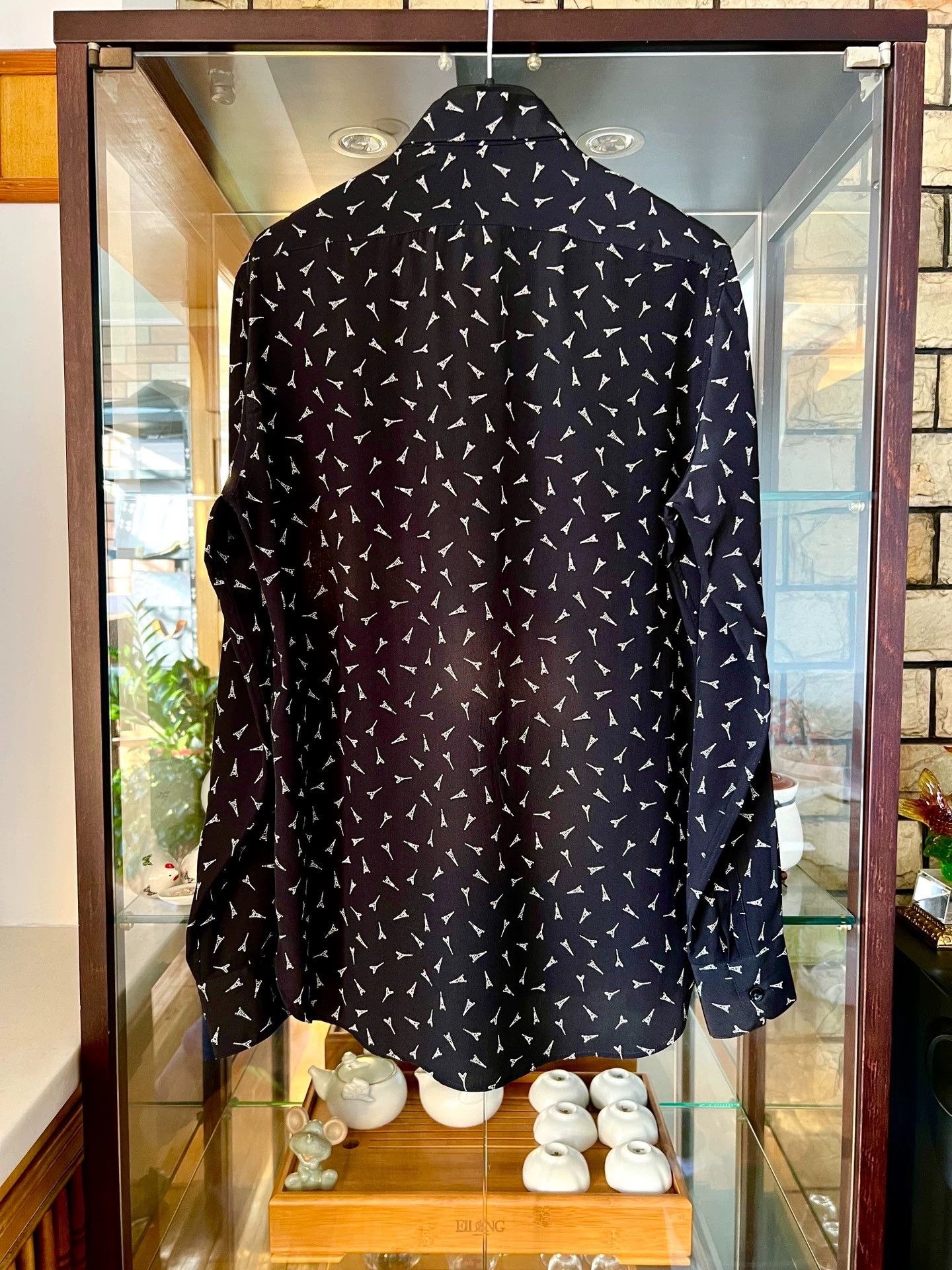 Saint Laurent Paris Saint Laurent Paris Mulberry silk shirt Size US M / EU 48-50 / 2 - 4 Thumbnail