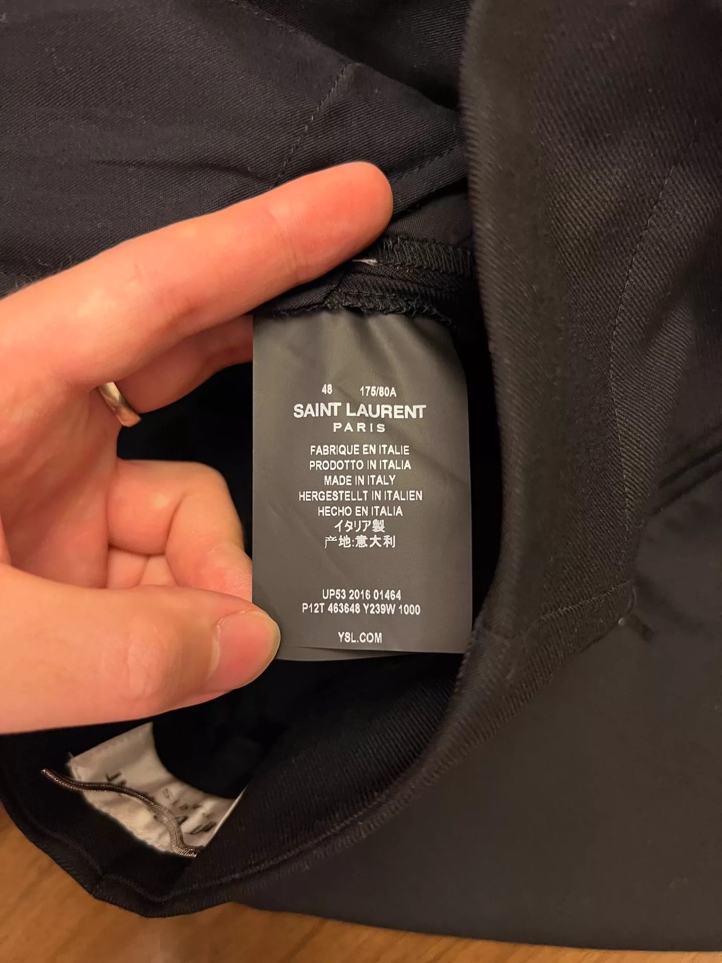 Saint Laurent Paris Saint Laurent Paris Organ trousers and casual pants Size US 44 / EU 60 - 5 Thumbnail