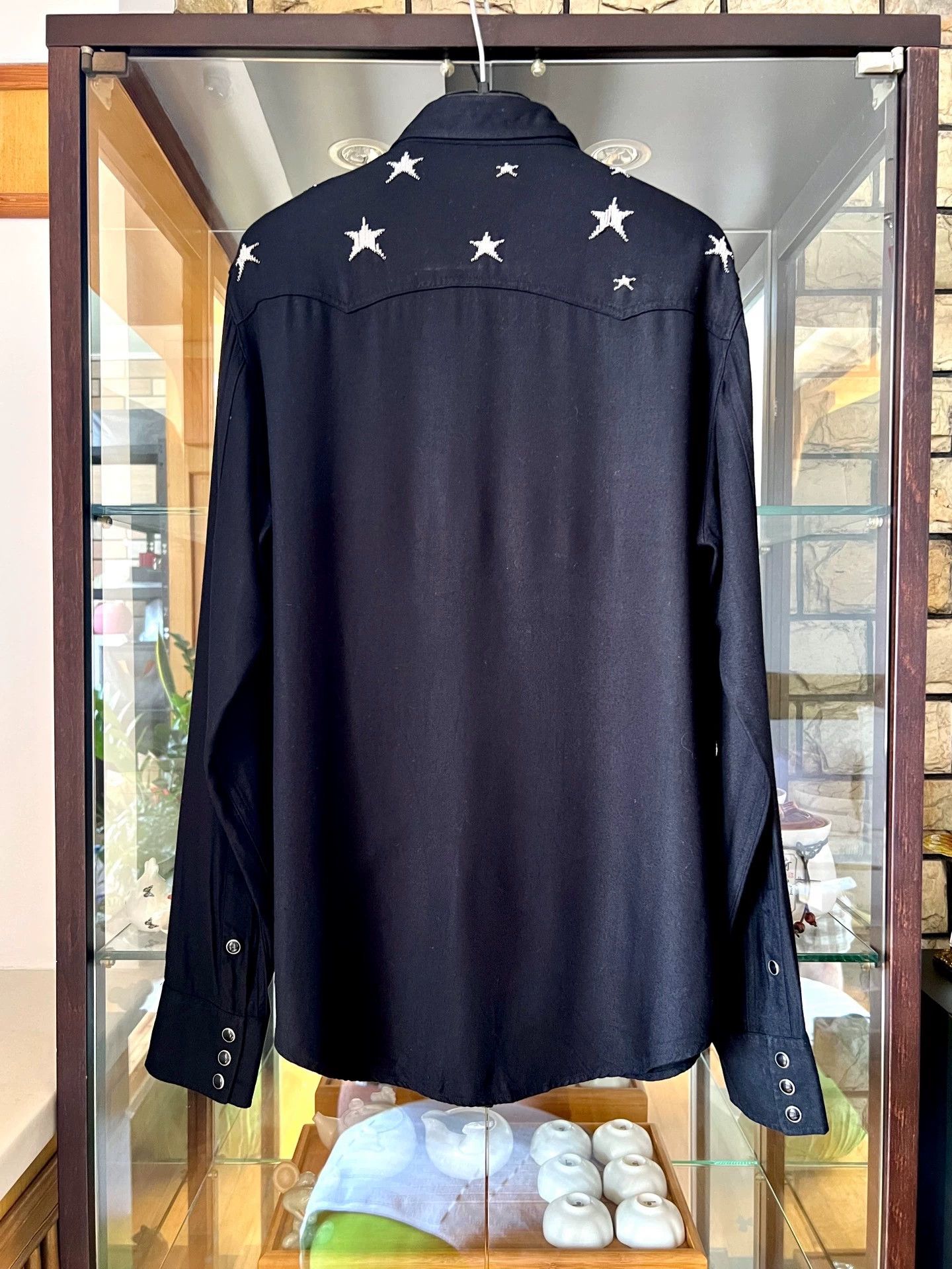 Saint Laurent Paris Saint Laurent Paris Star shirt Size US L / EU 52-54 / 3 - 3 Thumbnail