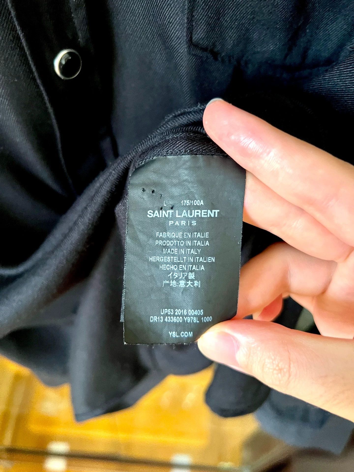 Saint Laurent Paris Saint Laurent Paris Star shirt Size US L / EU 52-54 / 3 - 4 Thumbnail