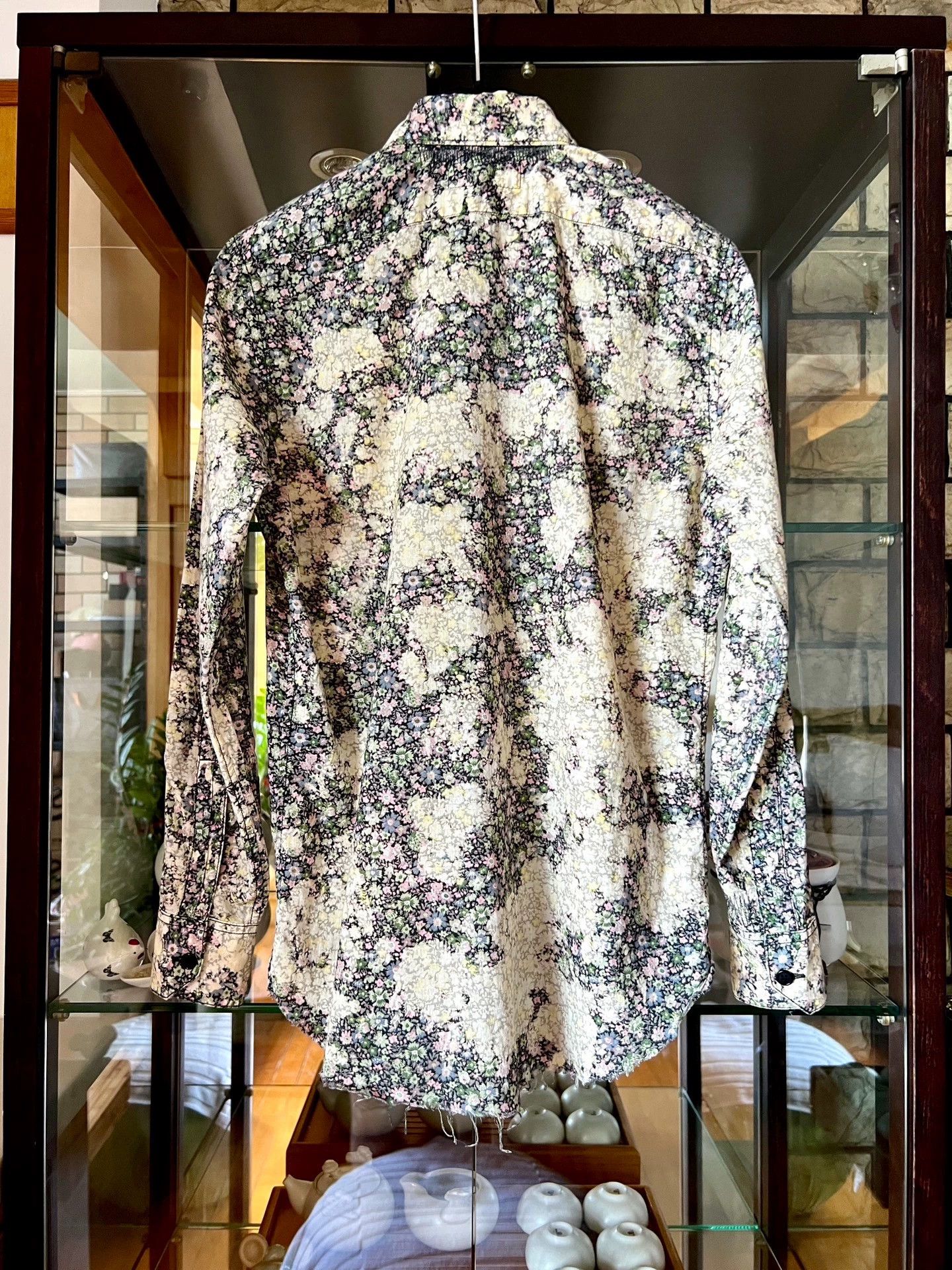 Saint Laurent Paris Saint Laurent Paris Floral fringed shirt Size US S / EU 44-46 / 1 - 4 Thumbnail