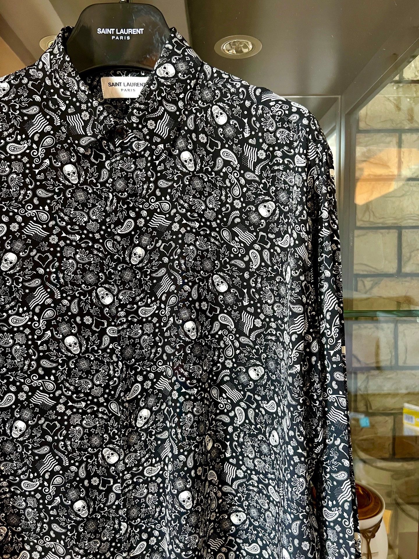 Saint Laurent Paris Saint Laurent Paris Mulberry silk shirt Size US S / EU 44-46 / 1 - 2 Thumbnail