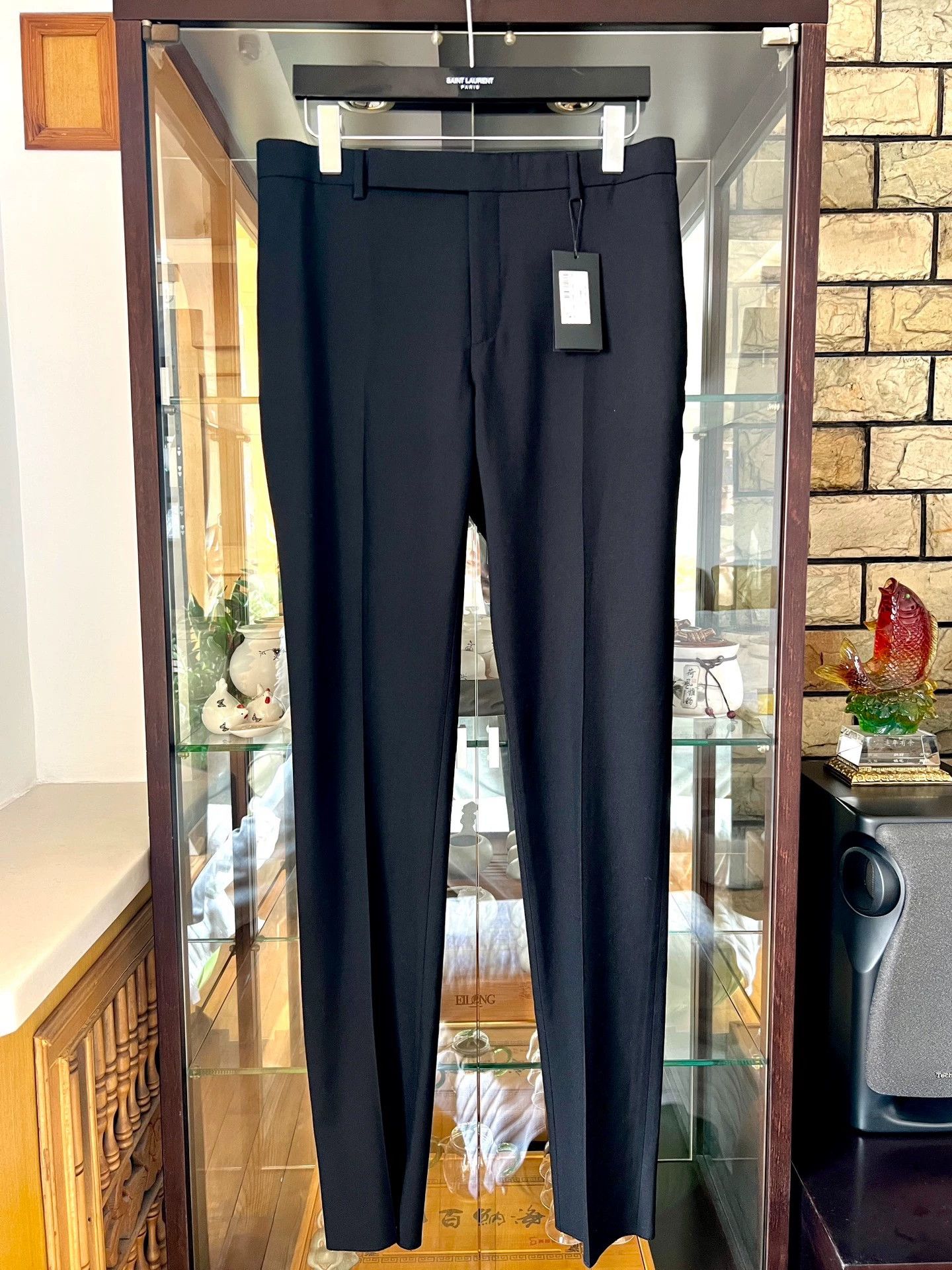 Saint Laurent Paris Saint Laurent Paris Basic trousers Size US 44 / EU 60 - 2 Thumbnail