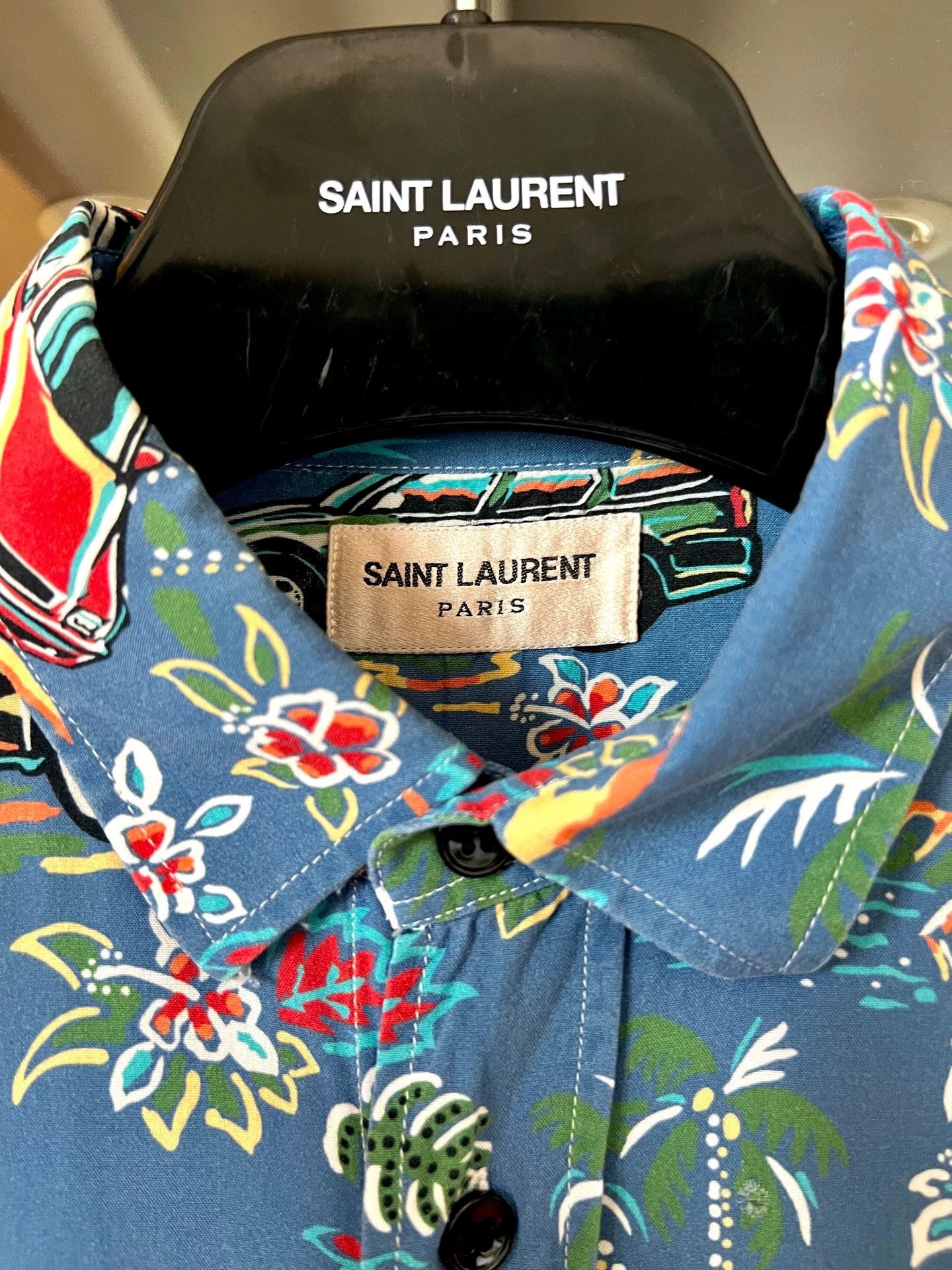 Saint Laurent Paris Saint Laurent Paris Silk shirt Size US M / EU 48-50 / 2 - 3 Thumbnail