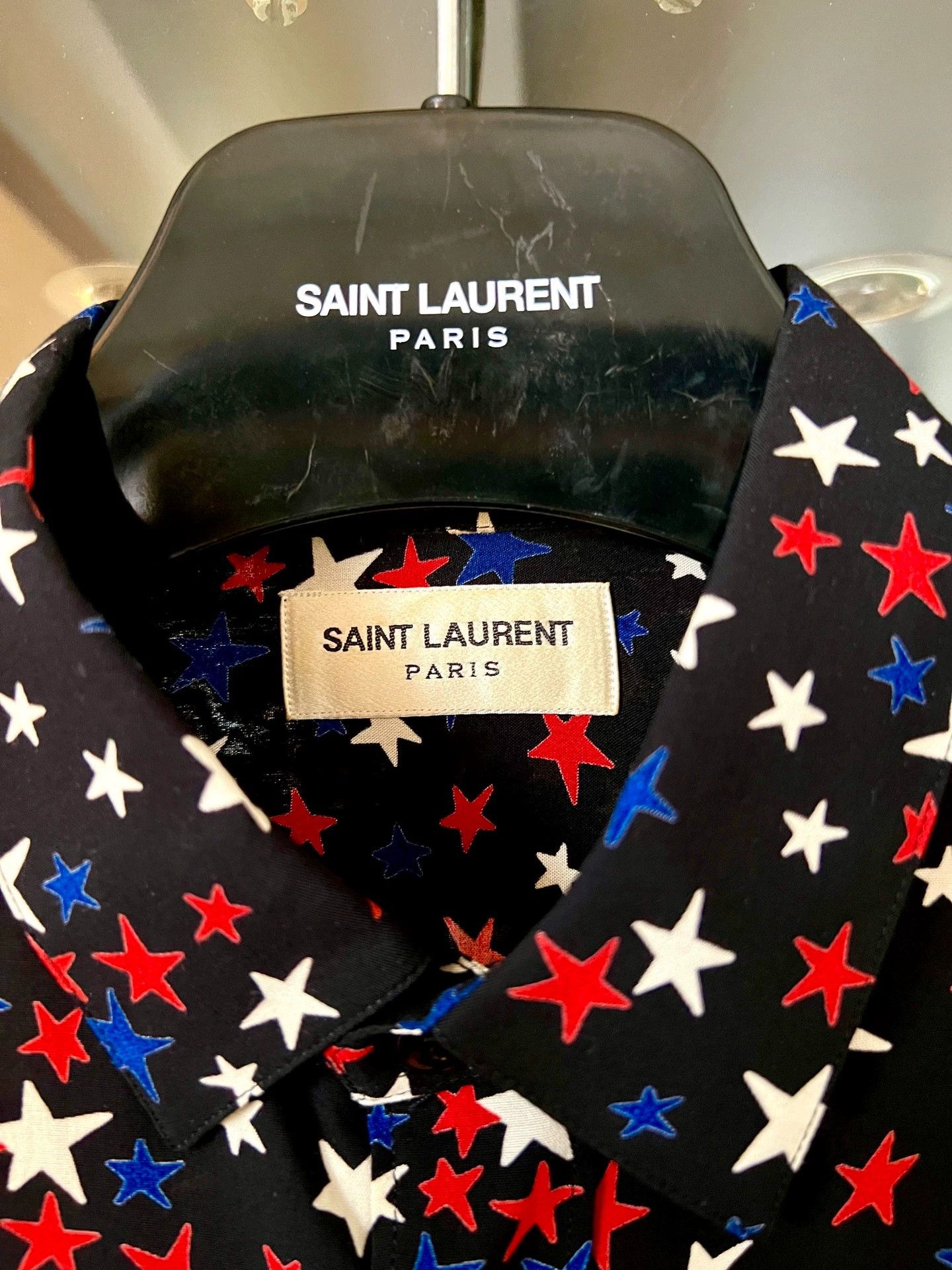 Saint Laurent Paris Saint Laurent Paris Star shirt Size US M / EU 48-50 / 2 - 3 Thumbnail