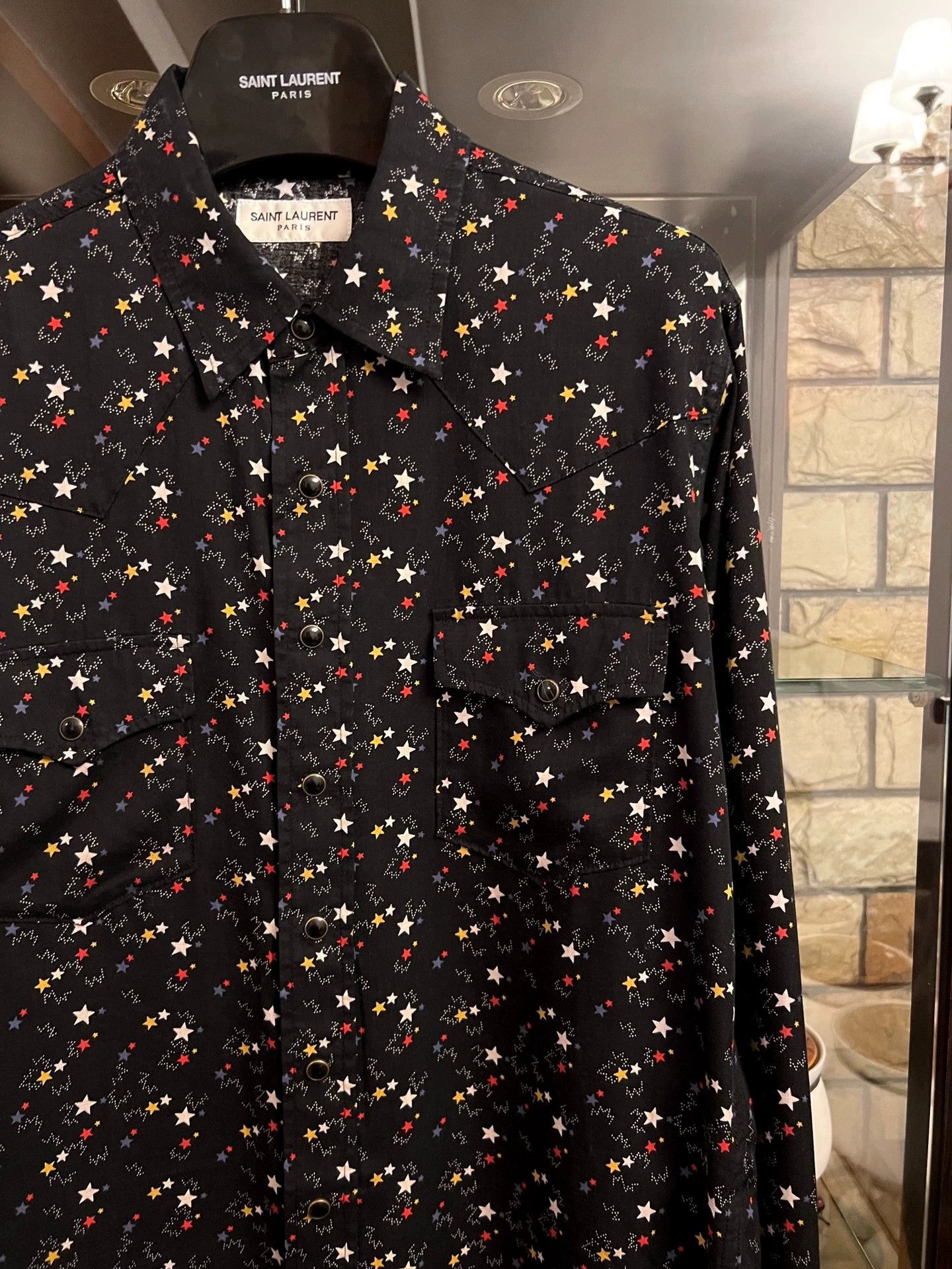 Saint Laurent Paris Saint Laurent Paris Meteor shirt Size US M / EU 48-50 / 2 - 2 Thumbnail