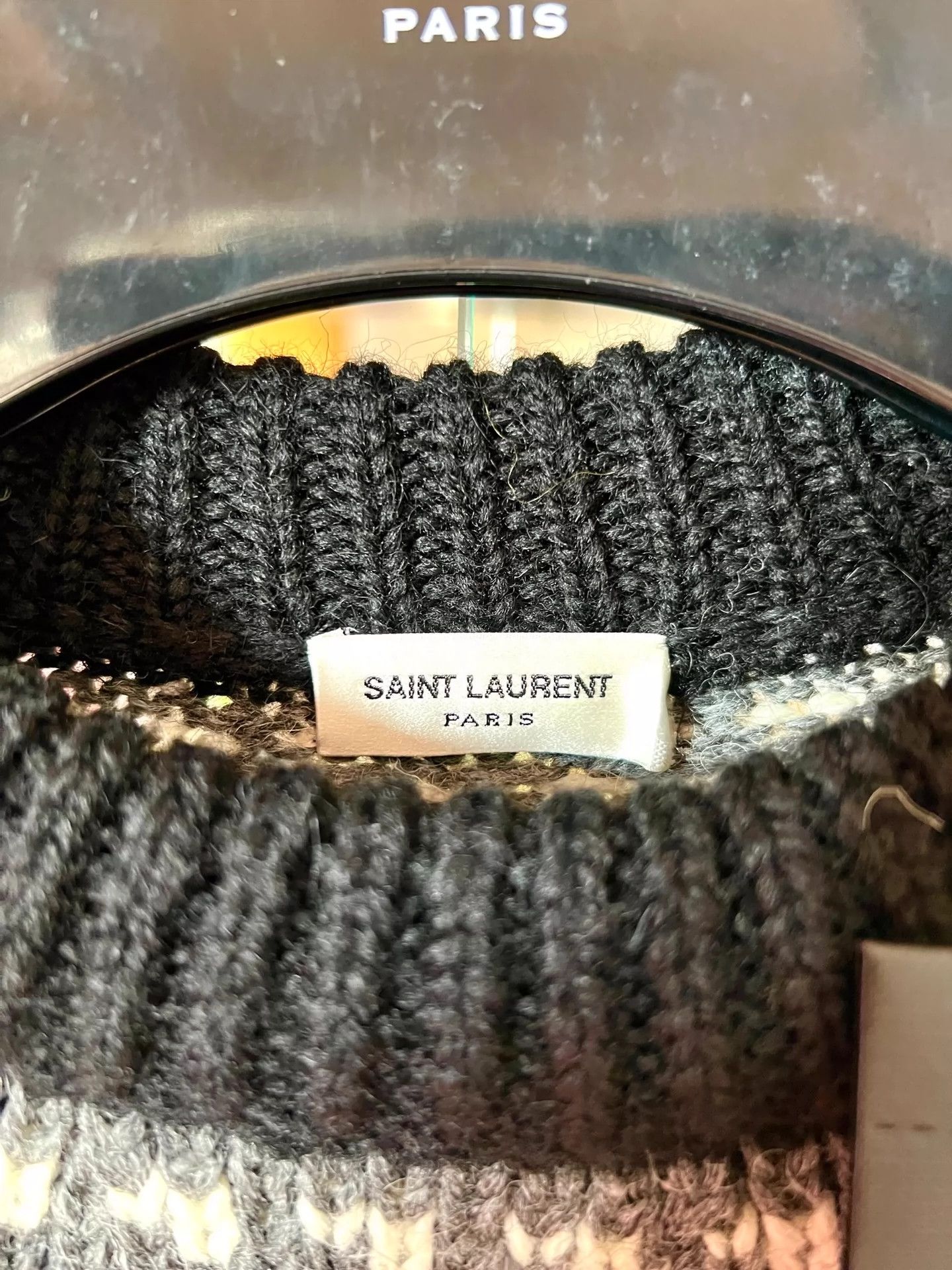 Saint Laurent Paris Saint Laurent Paris Wool sweater Size US M / EU 48-50 / 2 - 4 Thumbnail
