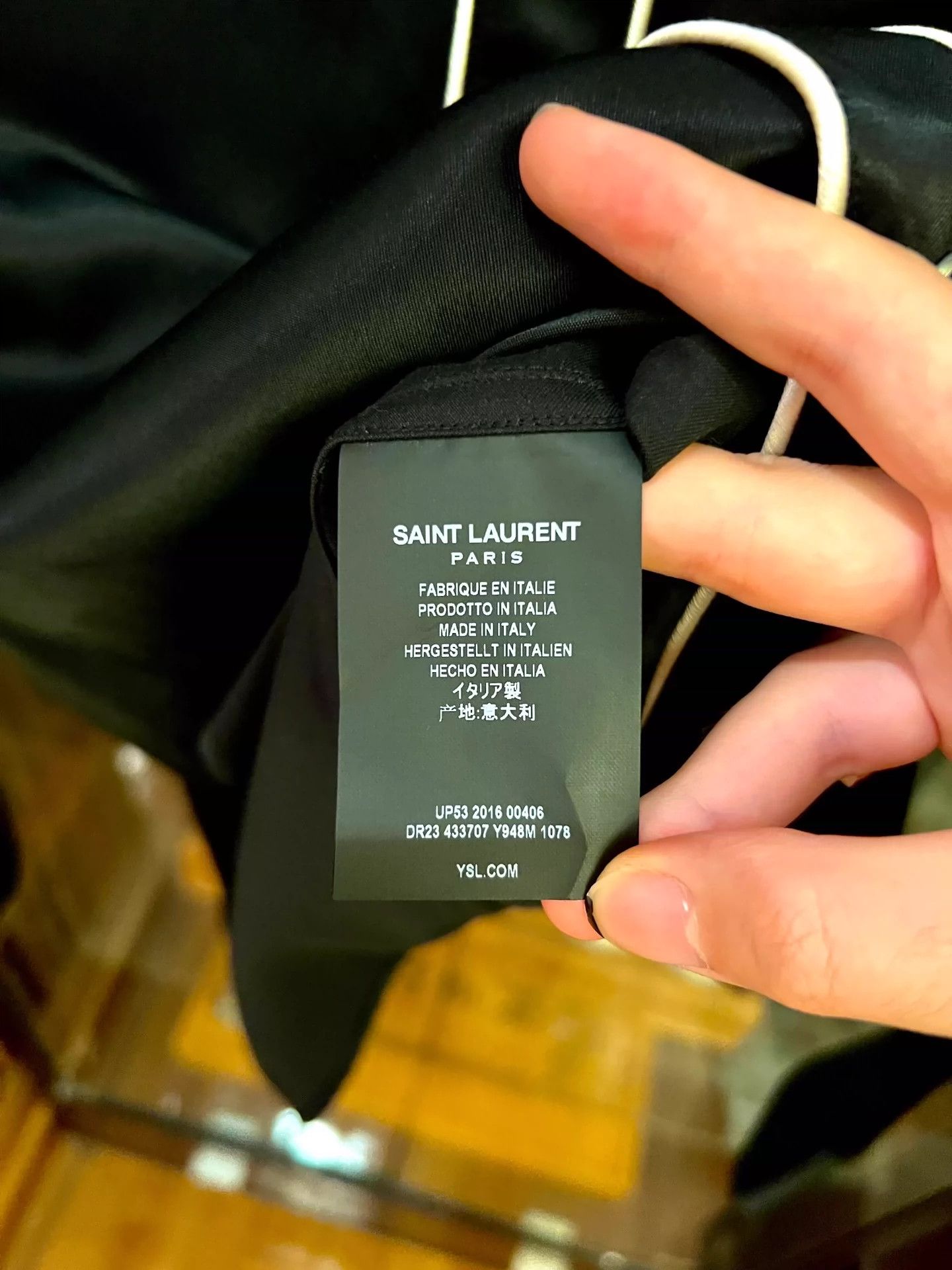 Saint Laurent Paris Saint Laurent Paris JACKET Size US XL / EU 56 / 4 - 4 Thumbnail