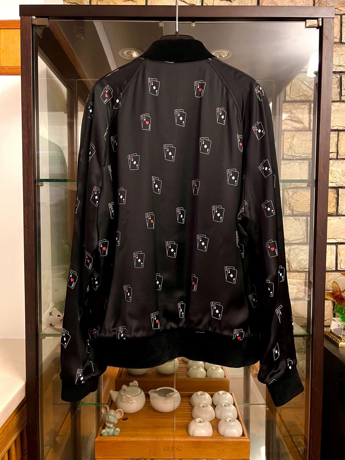 Saint Laurent Paris Saint Laurent Paris Poker card jacket Size US XL / EU 56 / 4 - 4 Thumbnail