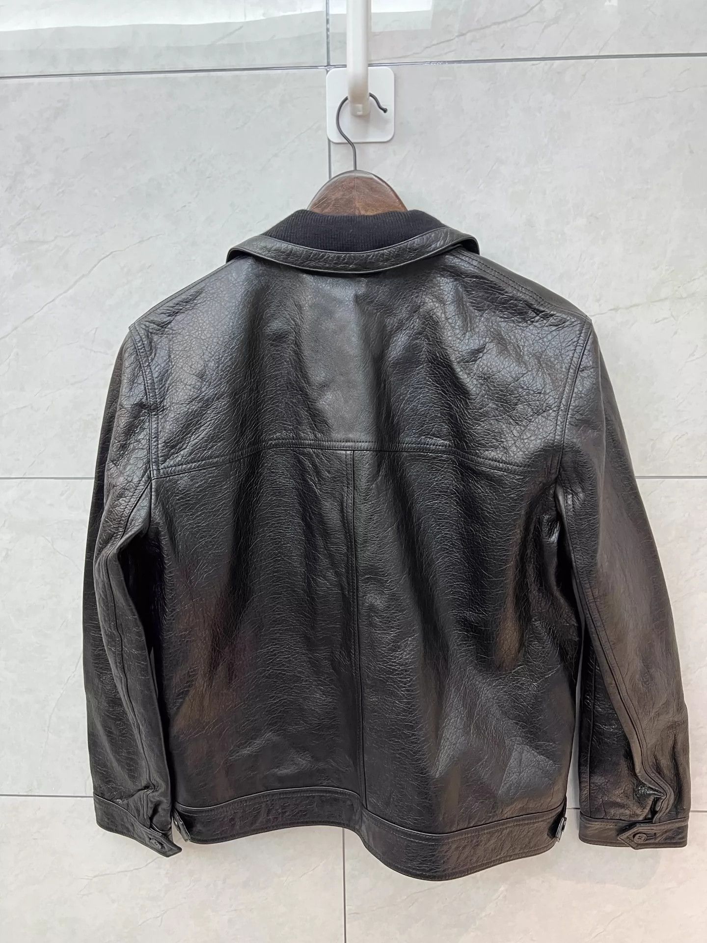 Saint Laurent Paris Saint Laurent Paris Classic leather jacket Size US L / EU 52-54 / 3 - 4 Thumbnail