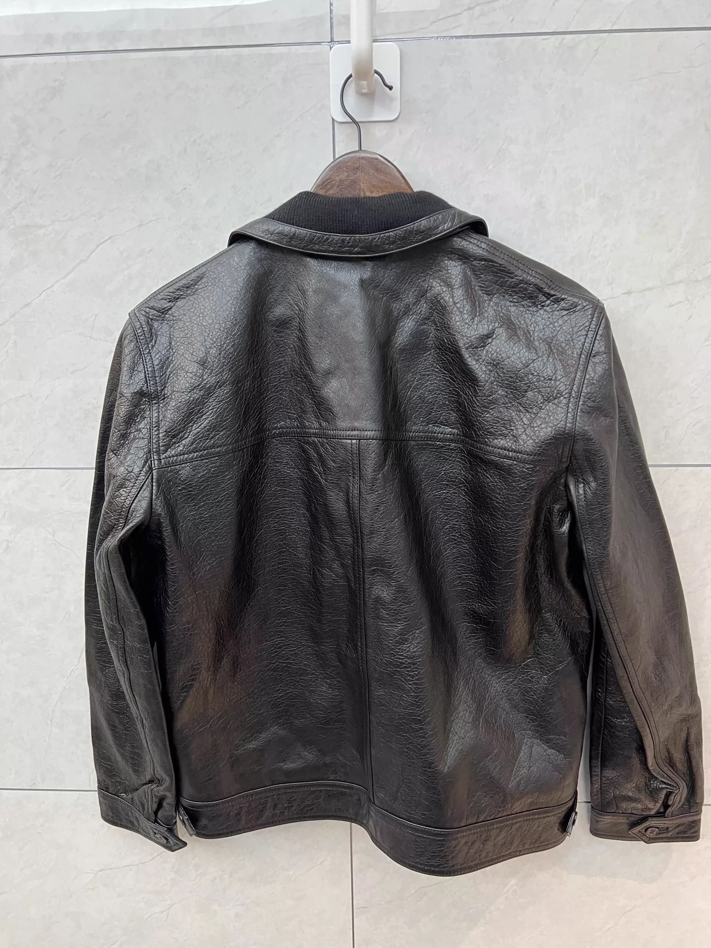 Saint Laurent Paris Saint Laurent Paris Classic leather jacket Size US L / EU 52-54 / 3 - 5 Thumbnail