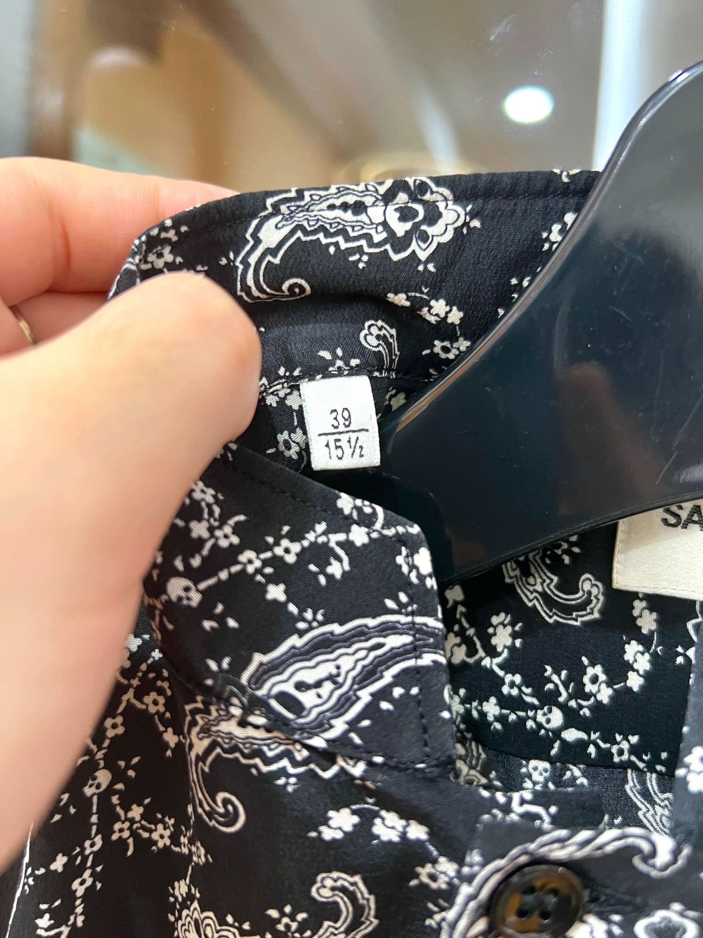 Saint Laurent Paris Saint Laurent Paris Cashew flower shirt Size US M / EU 48-50 / 2 - 4 Thumbnail