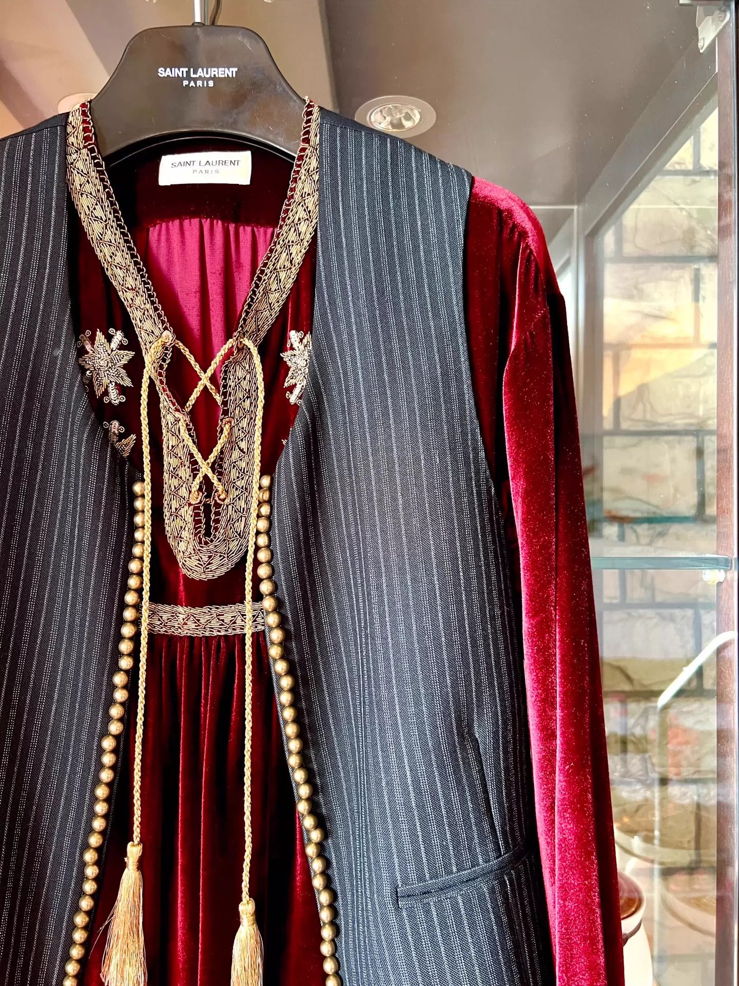 Saint Laurent Paris Saint Laurent Paris Copper bead vest Size US M / EU 48-50 / 2 - 2 Thumbnail