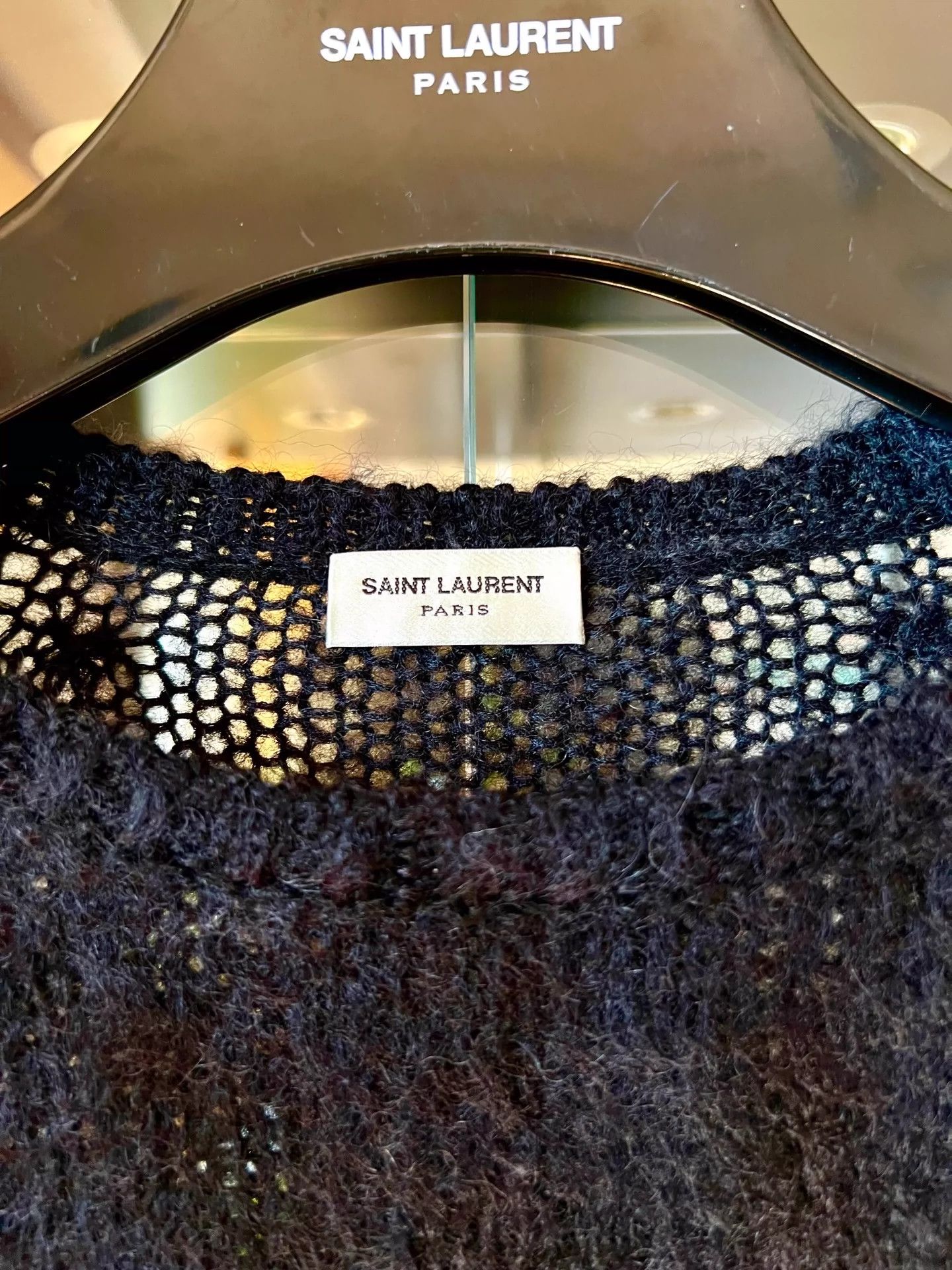 Saint Laurent Paris Saint Laurent Paris Mohair sweater Size US S / EU 44-46 / 1 - 2 Thumbnail