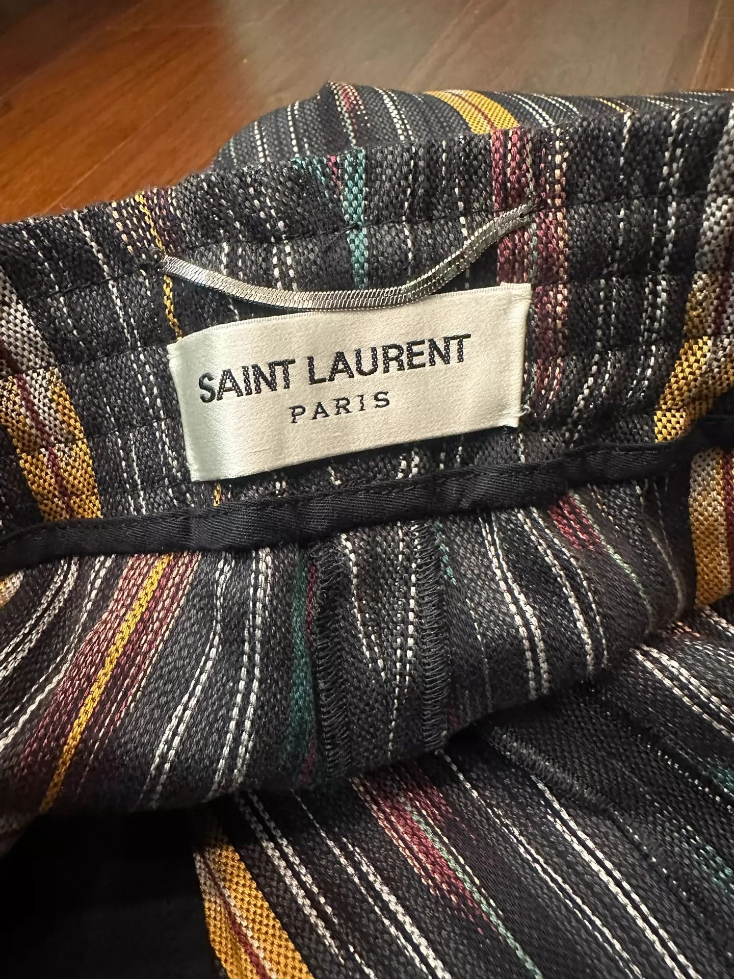 Saint Laurent Paris Saint Laurent Paris Striped casual pants Size US 44 / EU 60 - 5 Thumbnail