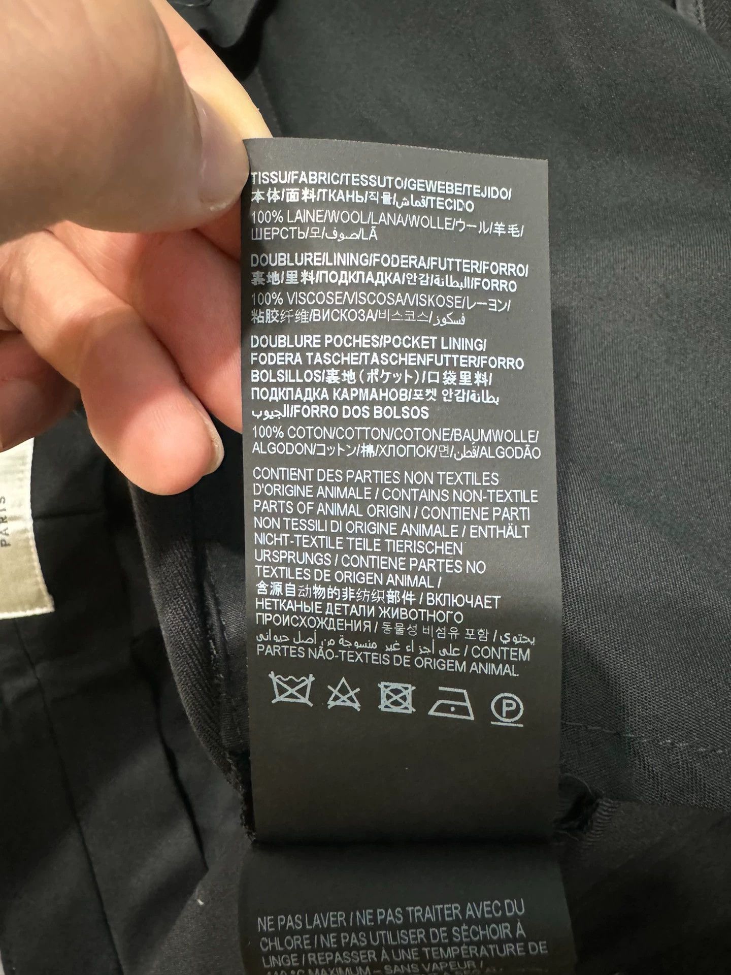 Saint Laurent Paris Saint Laurent Paris Slim fit trousers Size US 44 / EU 60 - 6 Thumbnail