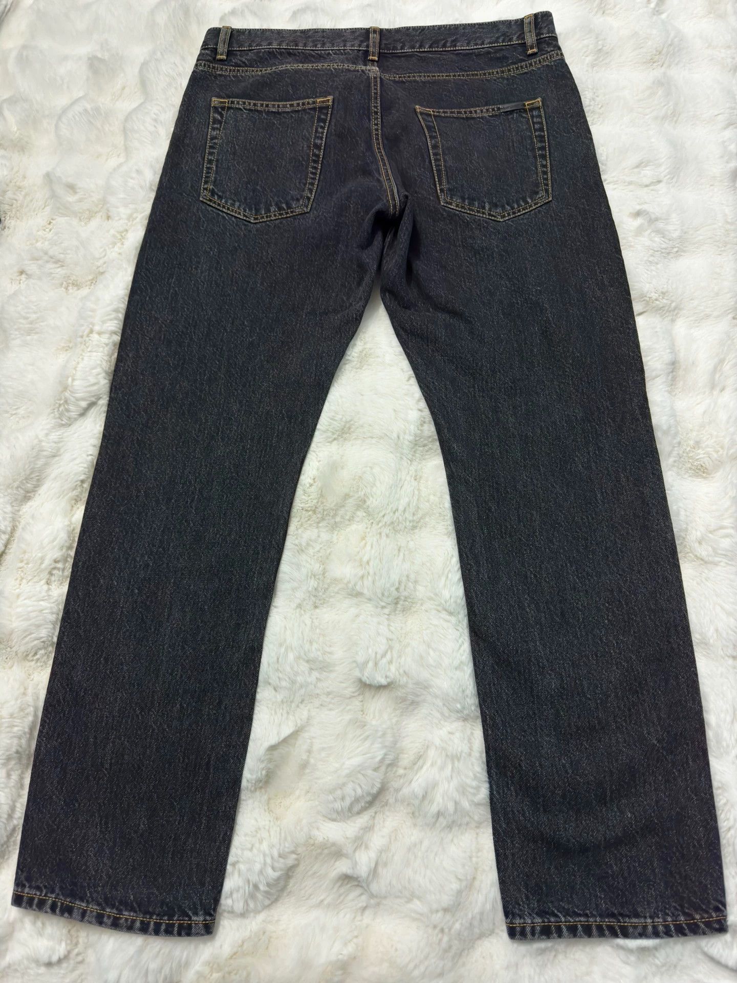 Saint Laurent Paris Saint Laurent Paris Slim fit straight leg jeans Size US 31 - 5 Thumbnail